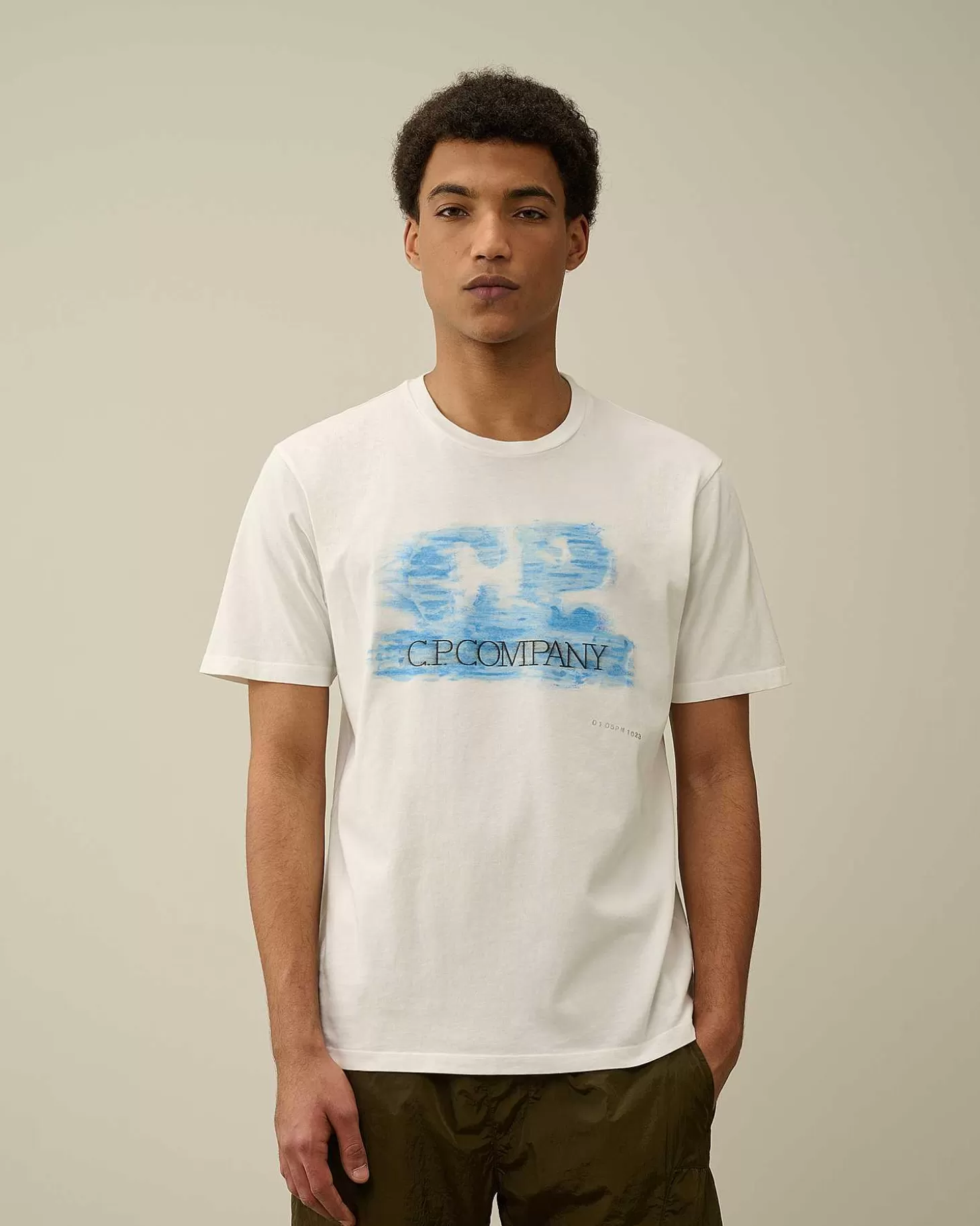 241_jersey_artisanal_logo_tshirt_2.webp Homme C.P. Company T-Shirts Et Polos^24/1 Jersey Artisanal Logo T-Shirt