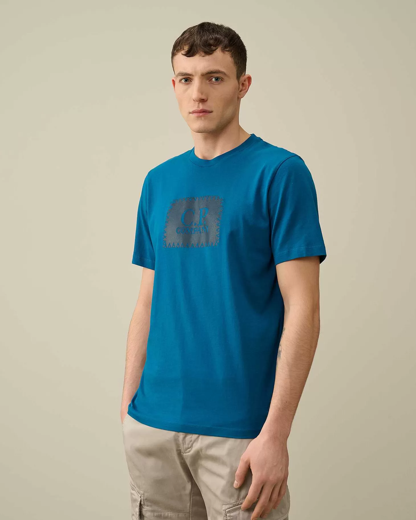 301_jersey_label_style_logo_tshirt_2-3.webp Homme C.P. Company T-Shirts Et Polos^30/1 Jersey Label Style Logo T-Shirt