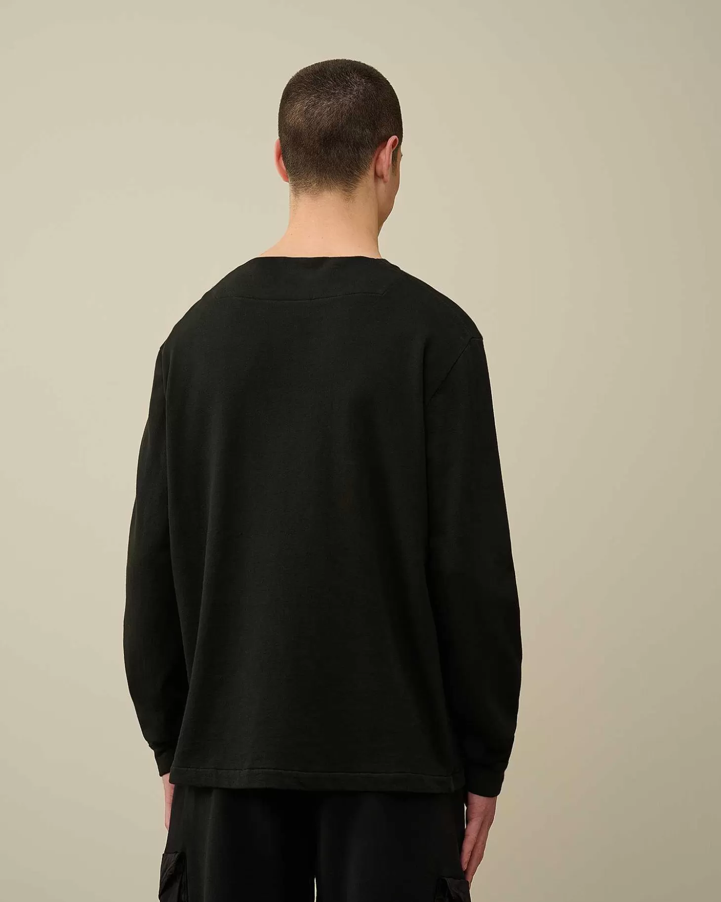 301_sponge_fleece_sweatshirt_3.webp Homme C.P. Company Sweat-Shirts^30/1 Sponge Fleece Sweatshirt