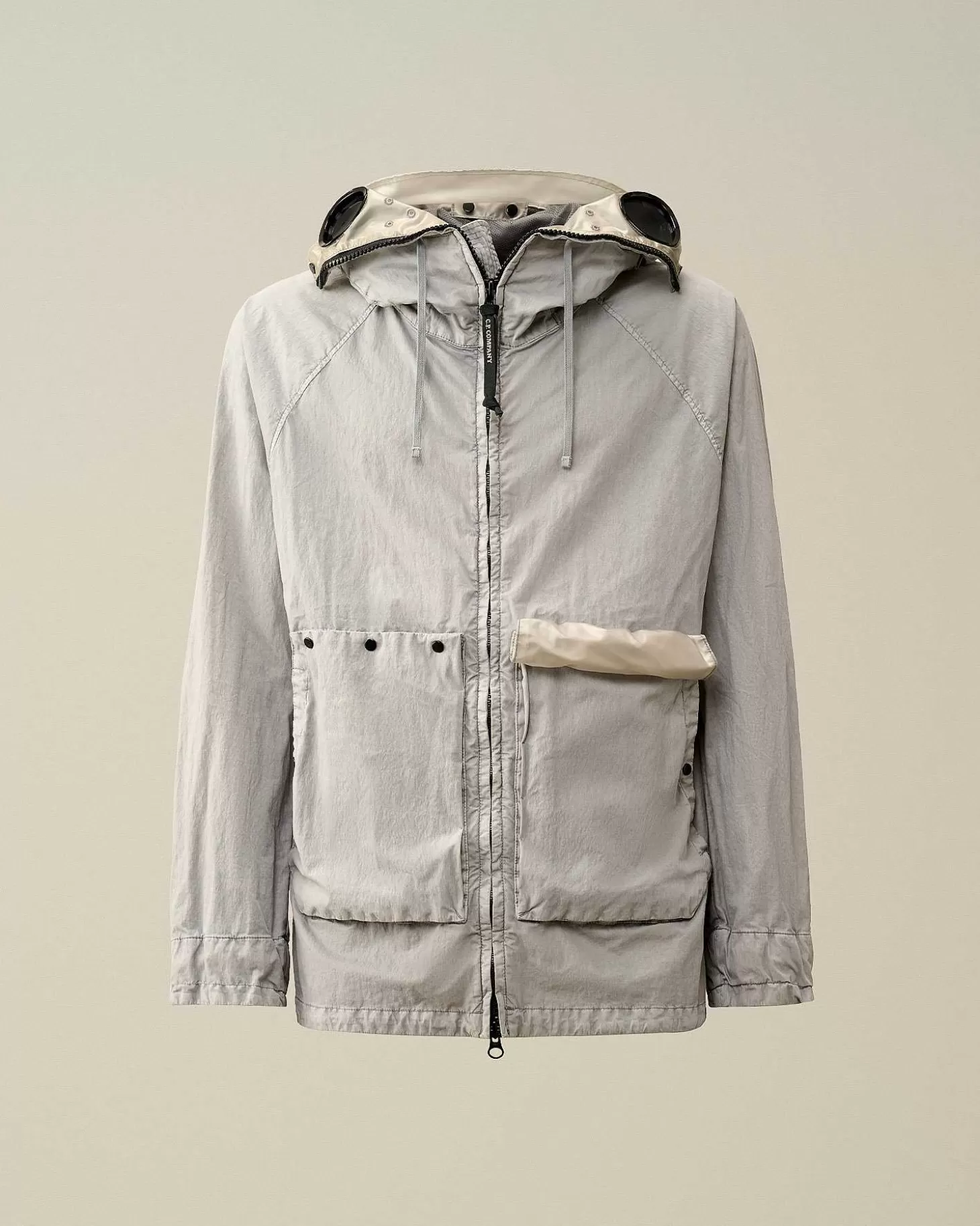 50_fili_gum_mixed_explorer_jacket_1.webp Homme C.P. Company Vestes Et Manteaux^50 Fili Gum Mixed Explorer Jacket