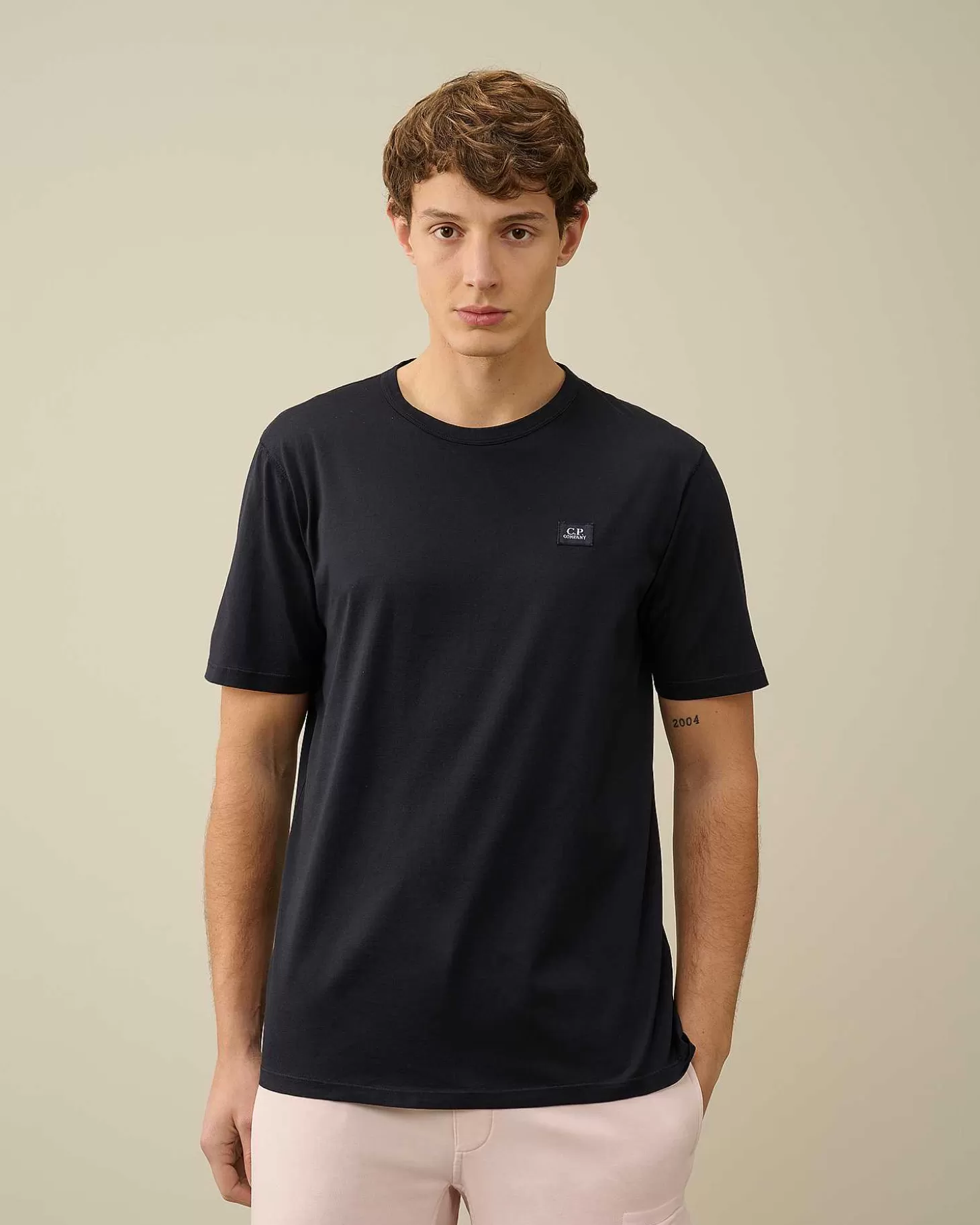 702_mercerized_jersey_tshirt_2-4.webp Homme C.P. Company T-Shirts Et Polos^70/2 Mercerized Jersey T-Shirt