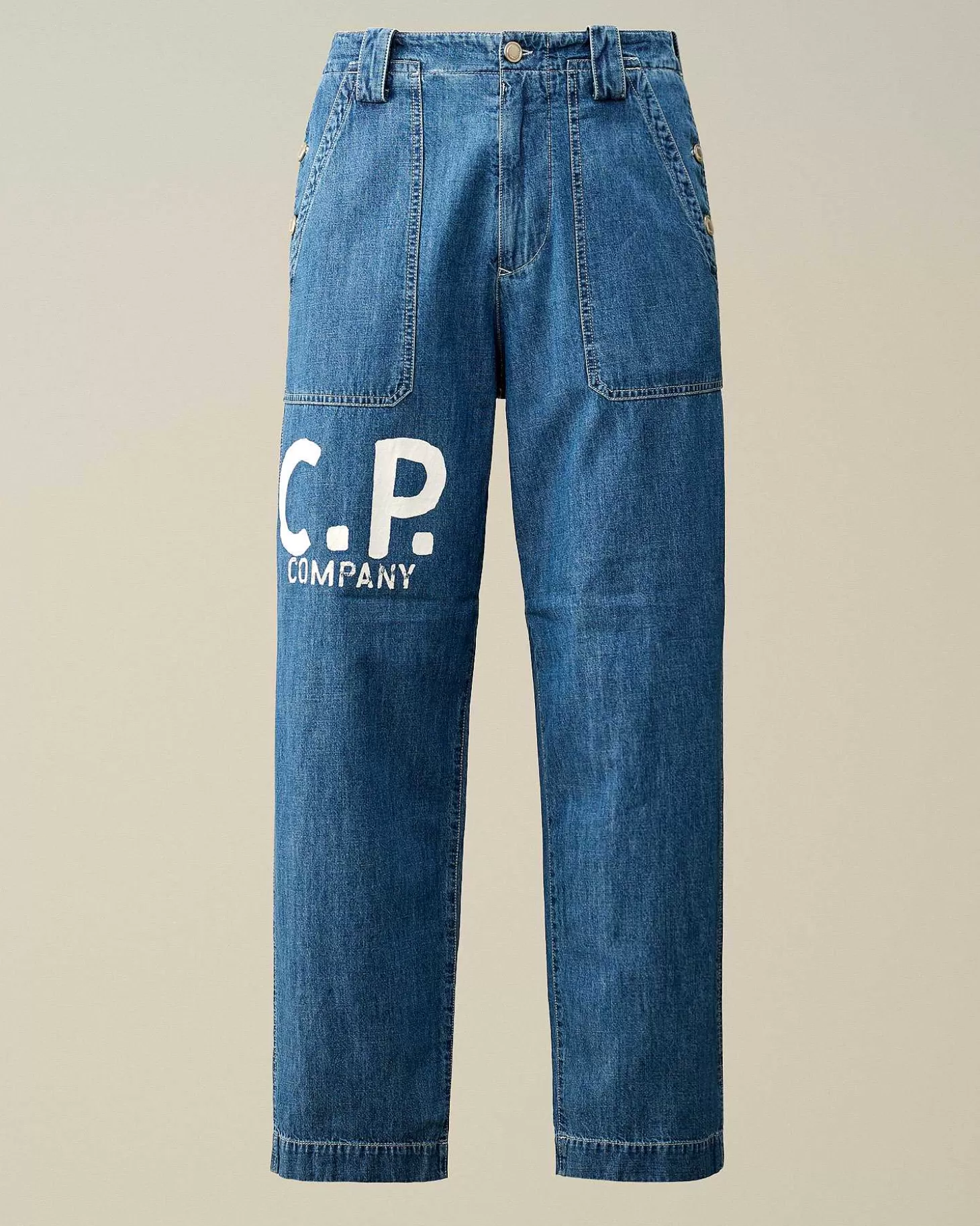 blu_loose_pants_1.webp Homme C.P. Company Pantalons^Blu Loose Pants