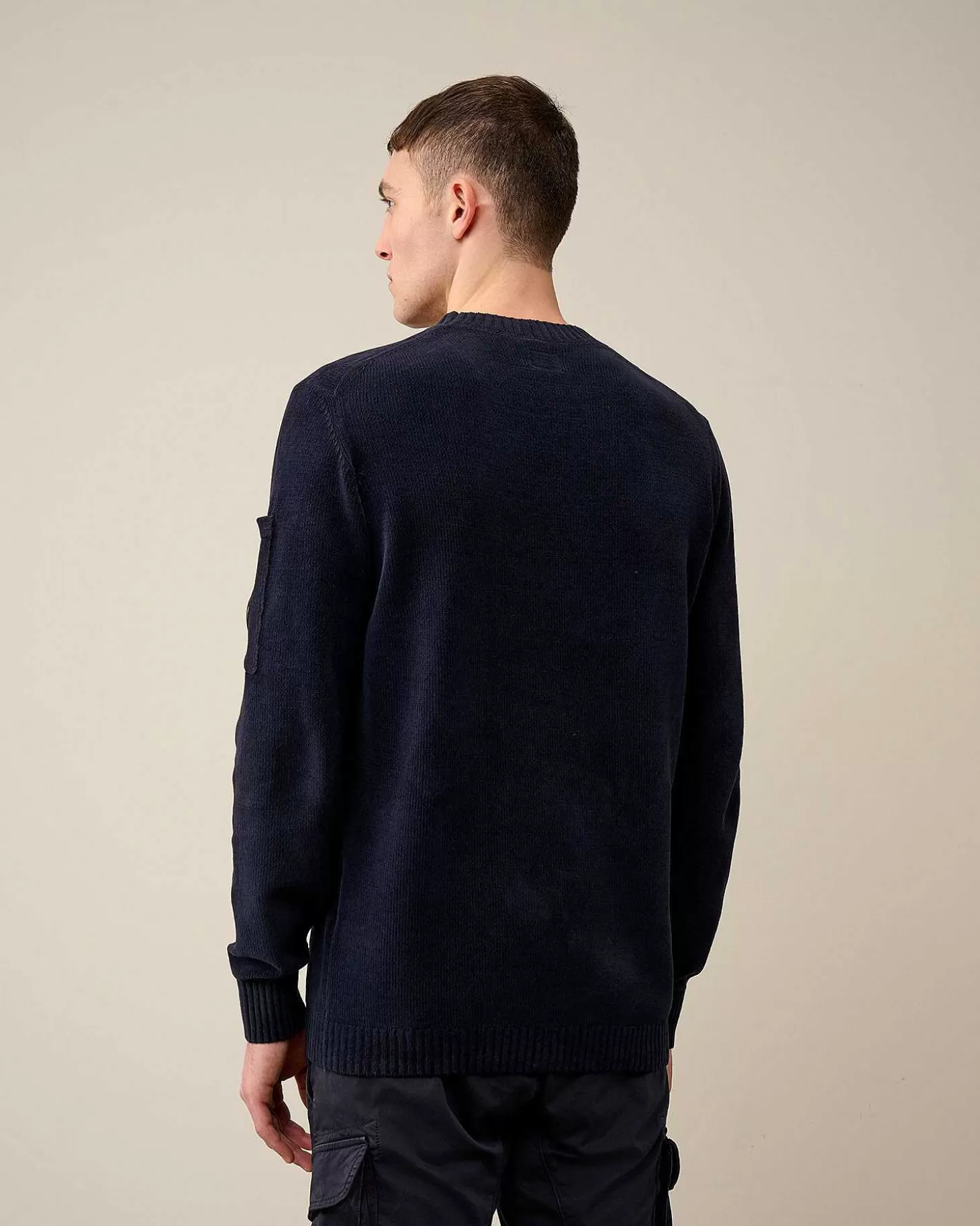 chenille_cotton_knit_3.webp Homme C.P. Company Pulls^Chenille Cotton Knit