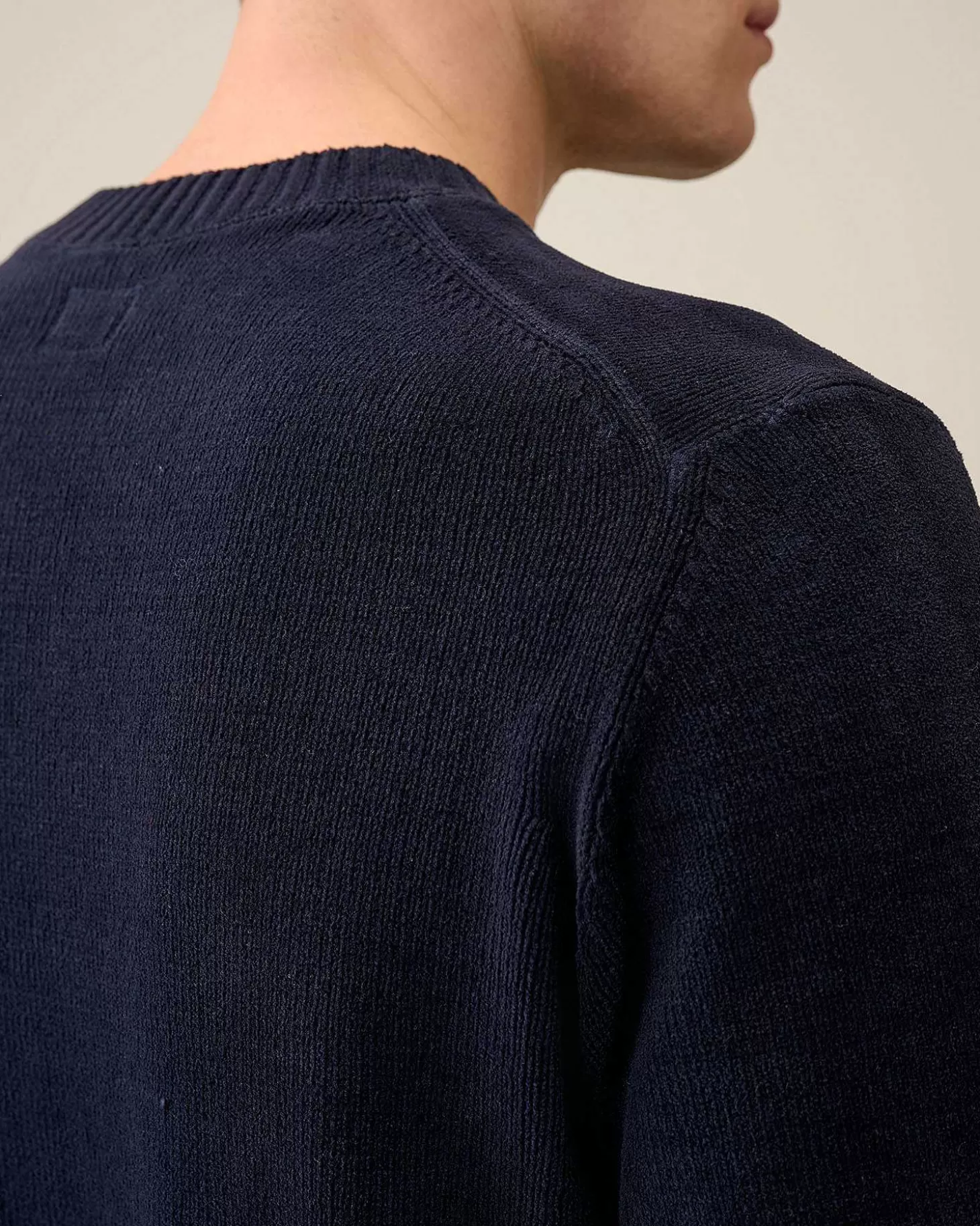 chenille_cotton_knit_5.webp Homme C.P. Company Pulls^Chenille Cotton Knit