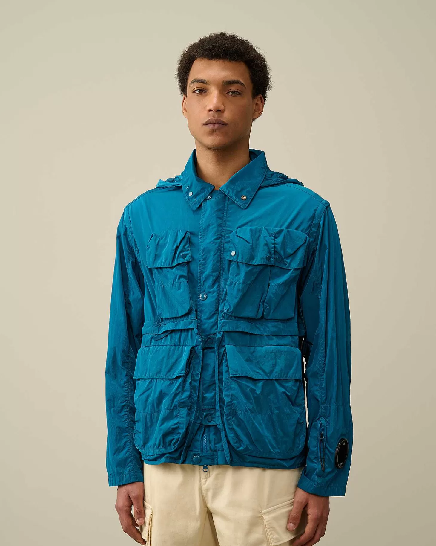 chromer_goggle_utility_jacket_2-1.webp Homme C.P. Company Vestes Et Manteaux^Chrome-R Goggle Utility Jacket