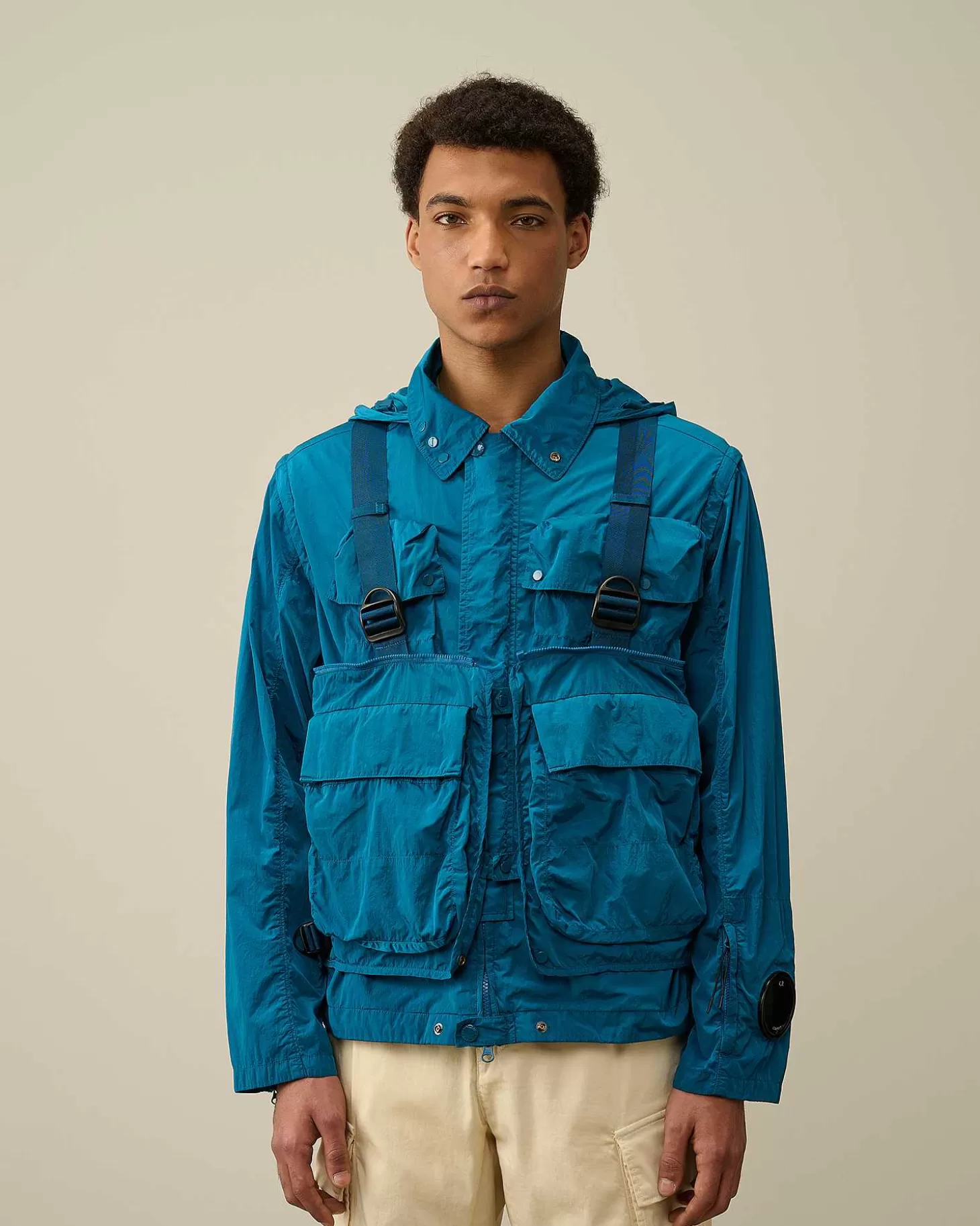 chromer_goggle_utility_jacket_3-1.webp Homme C.P. Company Vestes Et Manteaux^Chrome-R Goggle Utility Jacket