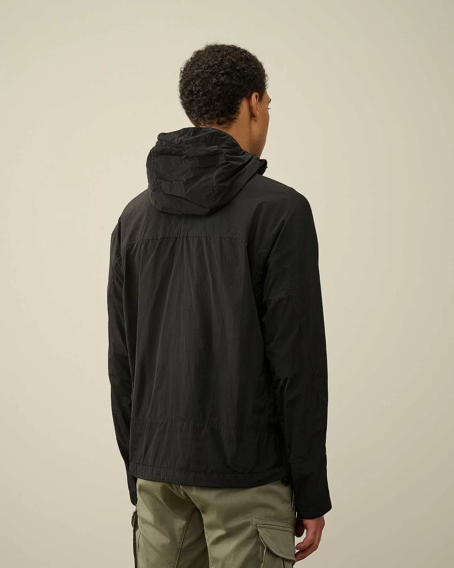 chromer_hooded_jacket_3-4.webp Homme C.P. Company Vestes Et Manteaux^Chrome-R Hooded Jacket