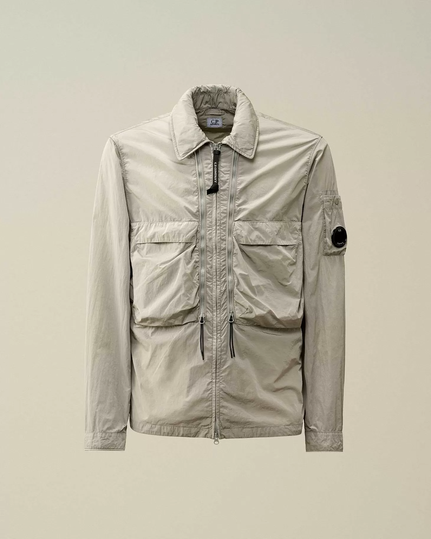 chromer_hooded_overshirt_1-3.webp Homme C.P. Company Surchemises^Chrome-R Hooded Overshirt