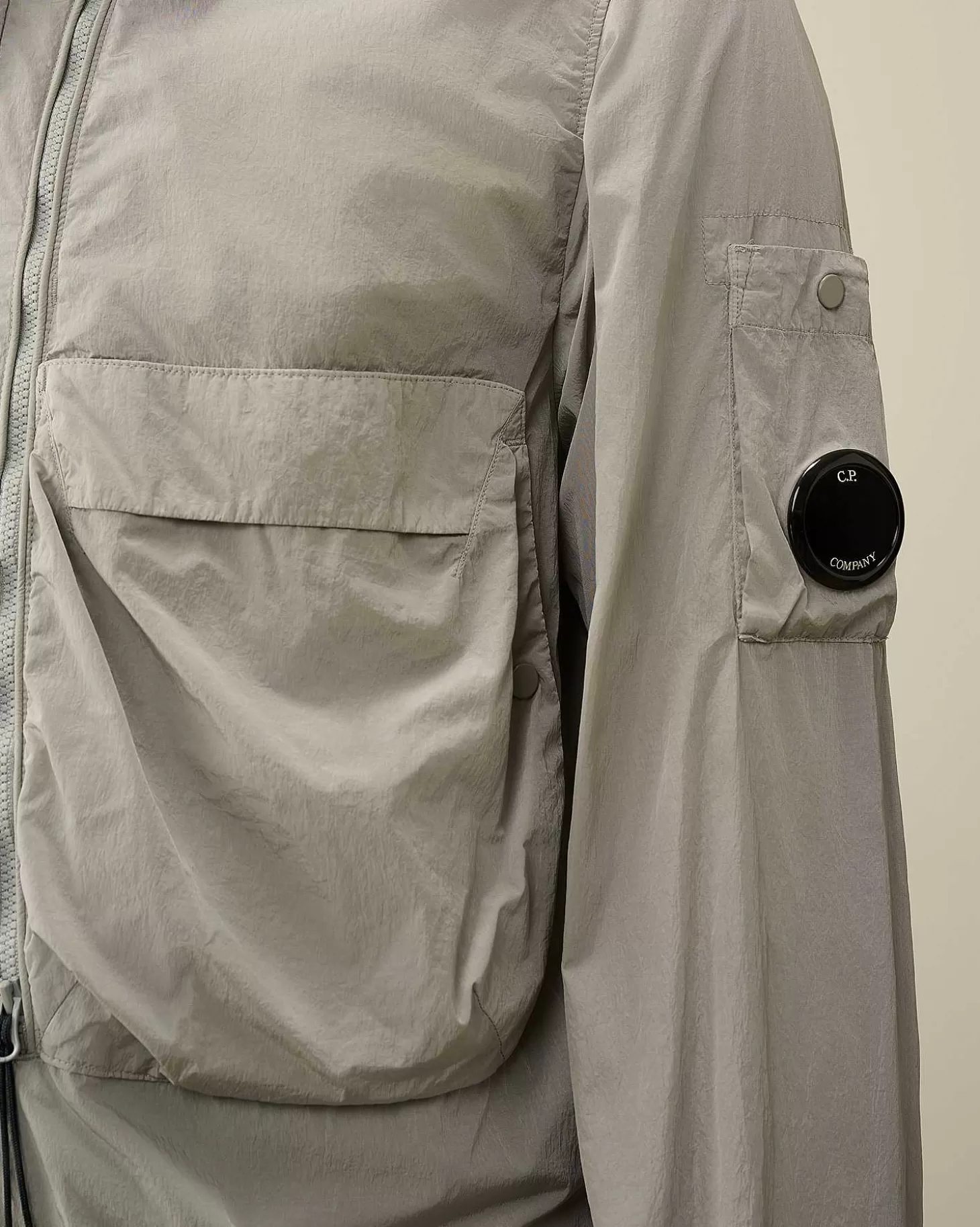 chromer_hooded_overshirt_4-3.webp Homme C.P. Company Surchemises^Chrome-R Hooded Overshirt