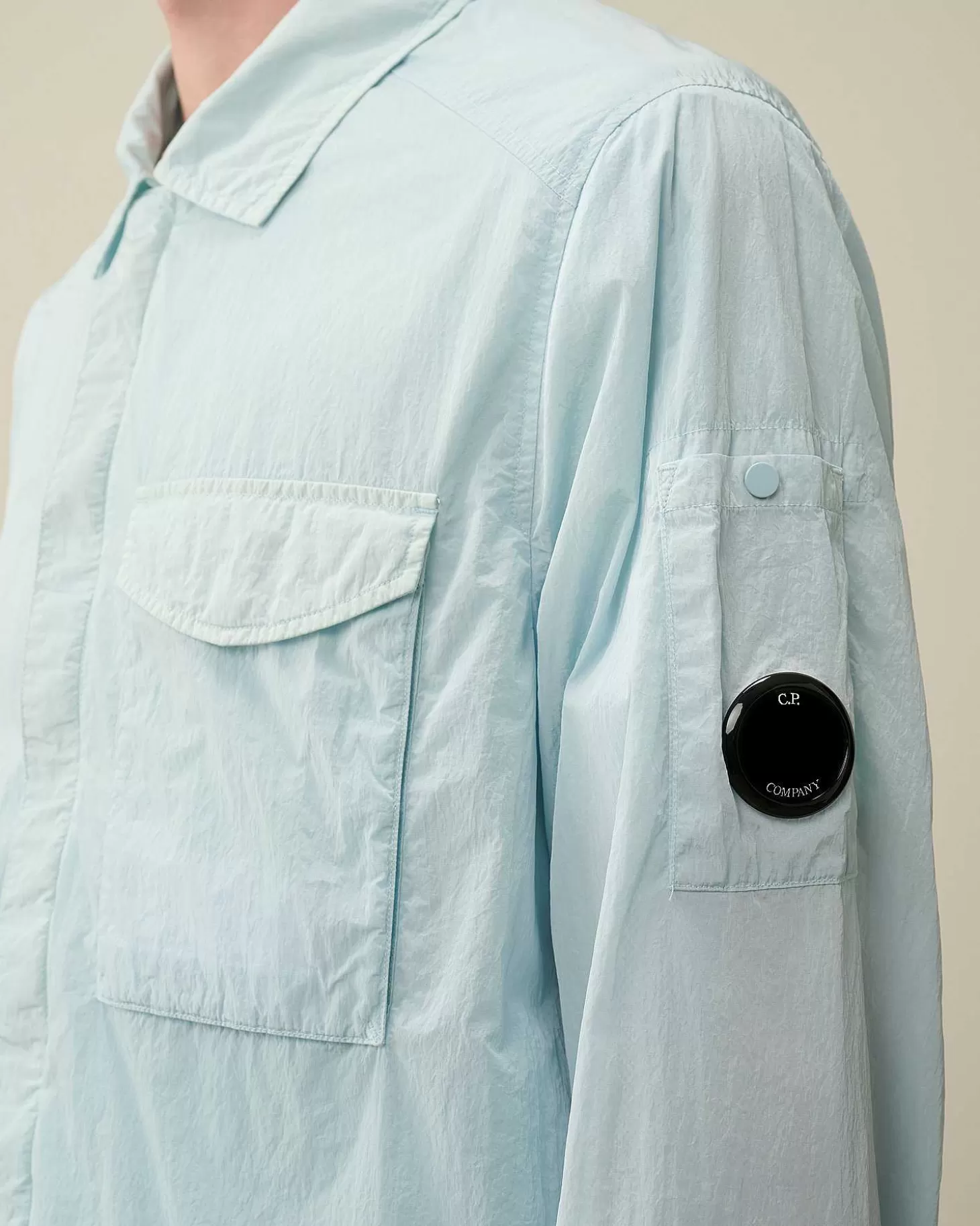 chromer_pocket_overshirt_4-11.webp Homme C.P. Company Surchemises^Chrome-R Pocket Overshirt