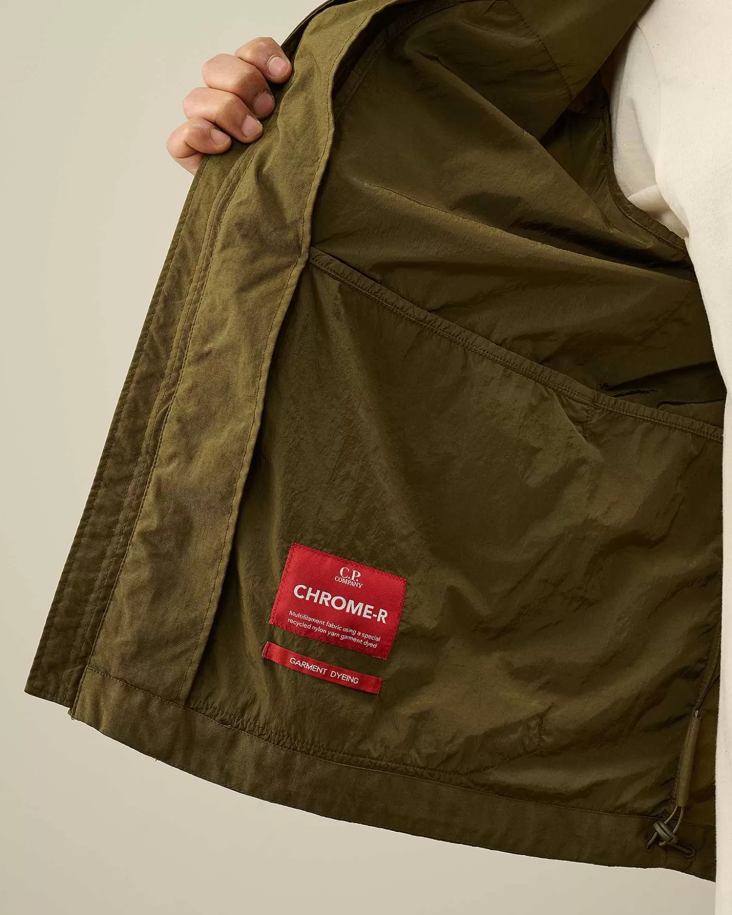 chromer_zipped_jacket_6-2.webp Homme C.P. Company Vestes Et Manteaux^Chrome-R Zipped Jacket