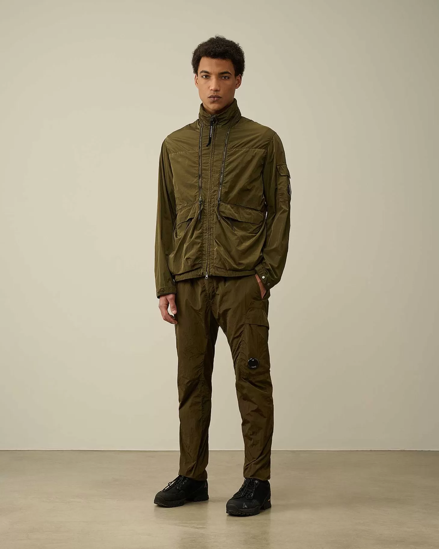 chromer_zipped_jacket_7-2.webp Homme C.P. Company Vestes Et Manteaux^Chrome-R Zipped Jacket