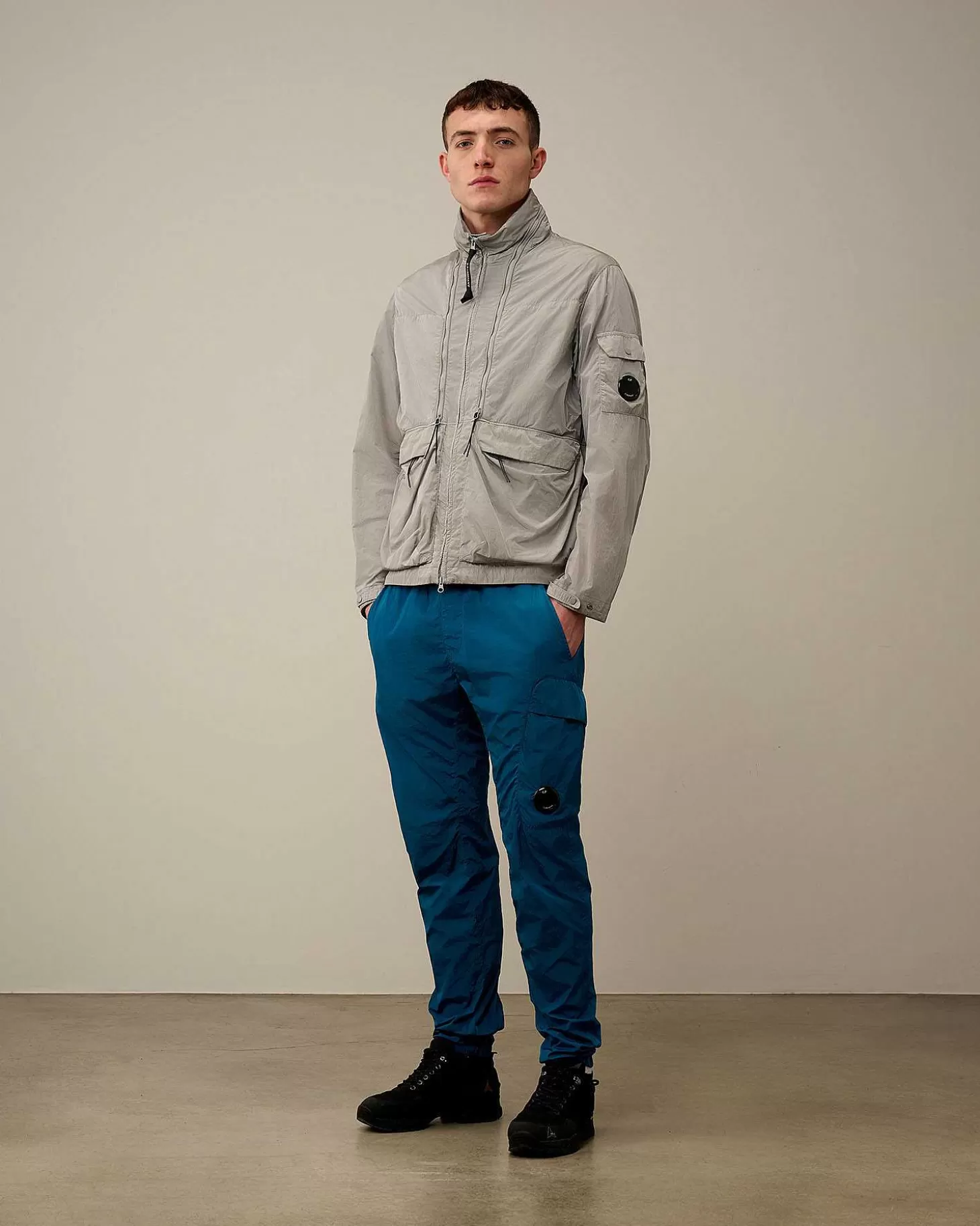 chromer_zipped_jacket_7.webp Homme C.P. Company Vestes Et Manteaux^Chrome-R Zipped Jacket