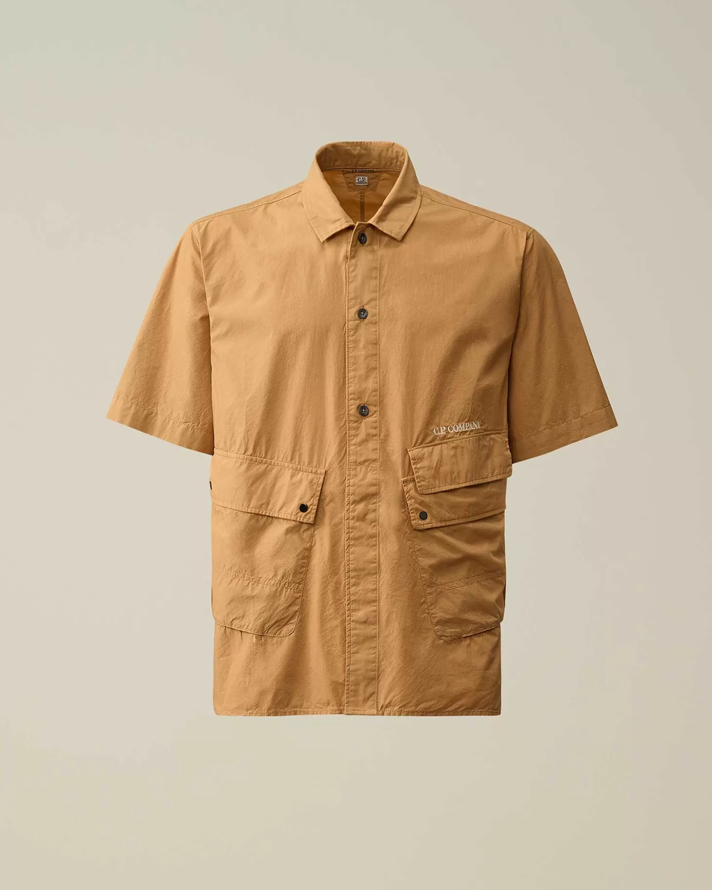 cotton_popeline_pocket_shirt_1-2.webp Homme C.P. Company Chemises^Cotton Popeline Pocket Shirt