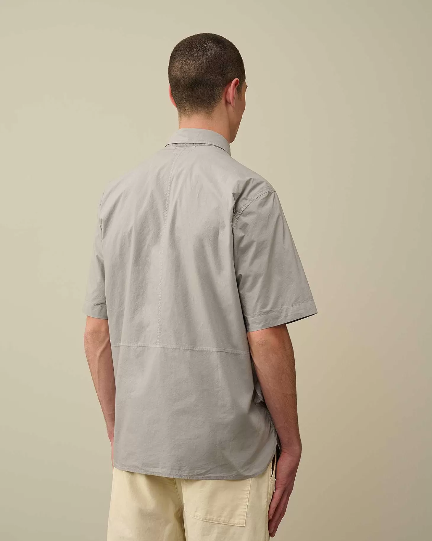 cotton_popeline_pocket_shirt_3-1.webp Homme C.P. Company Chemises^Cotton Popeline Pocket Shirt