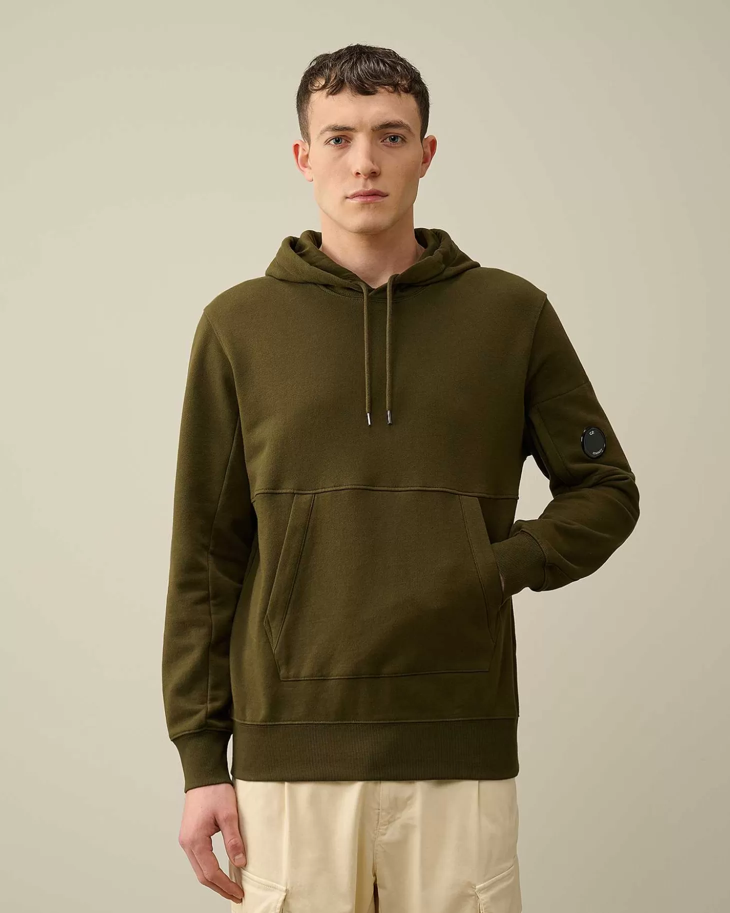 diagonal_raised_fleece_hoodie_2-2.webp Homme C.P. Company Sweat-Shirts^Diagonal Raised Fleece Hoodie