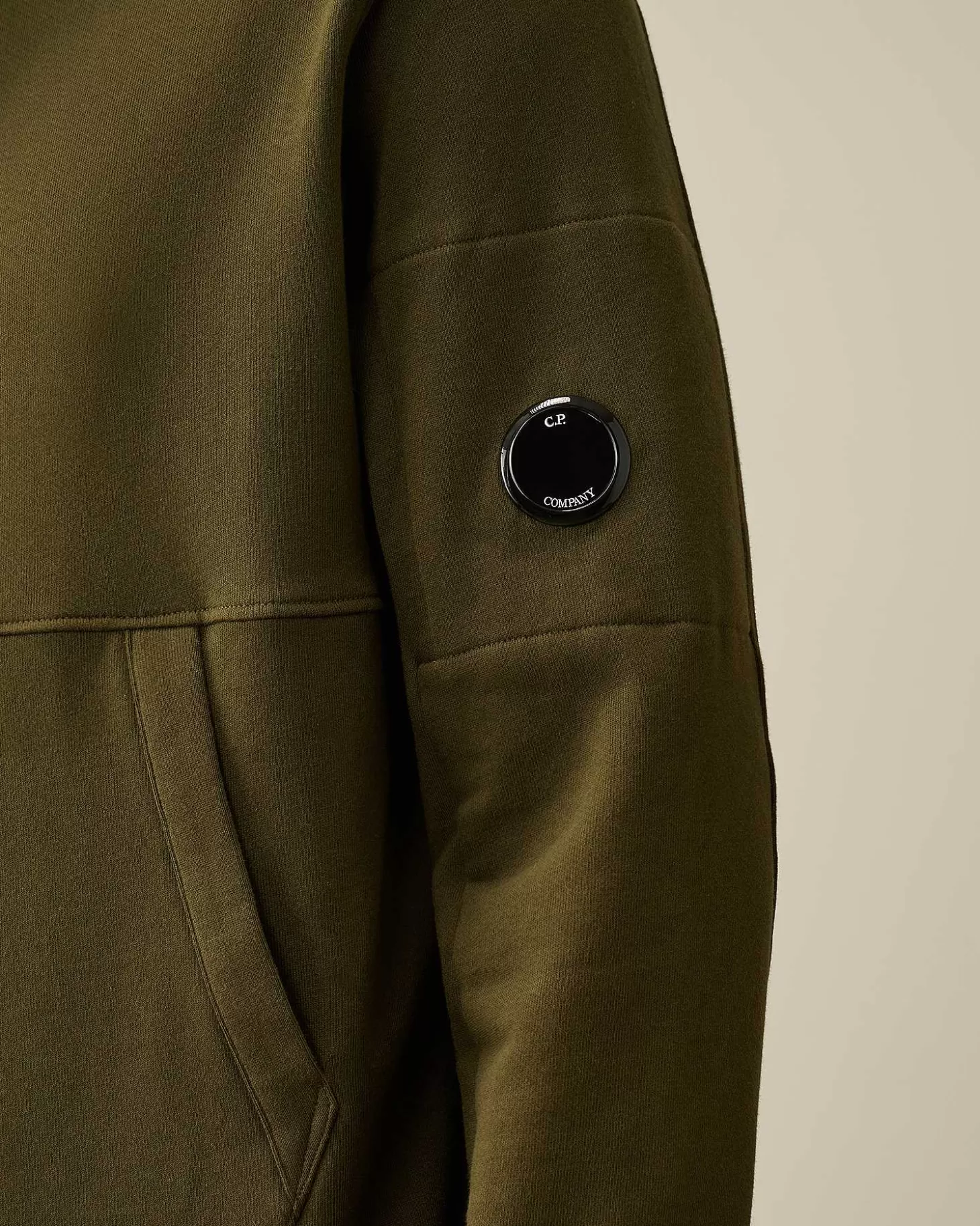 diagonal_raised_fleece_hoodie_3-2.webp Homme C.P. Company Sweat-Shirts^Diagonal Raised Fleece Hoodie