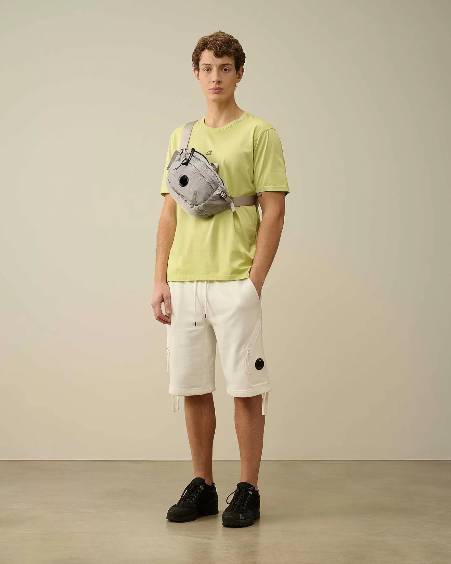 diagonal_raised_fleece_zipped_pocket_shorts_5.webp Homme C.P. Company Survêtements Et Shorts^Diagonal Raised Fleece Zipped Pocket Shorts