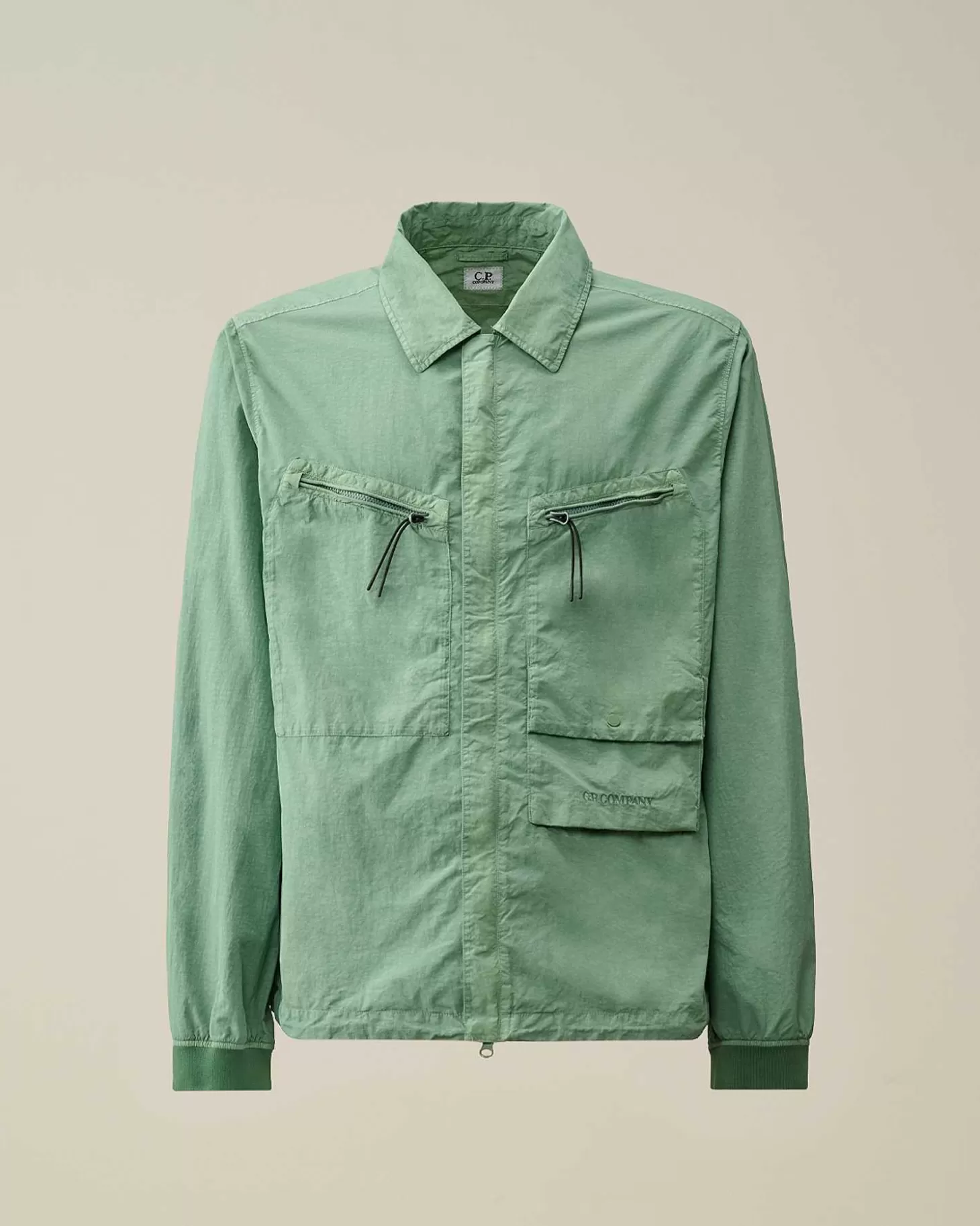flatt_nylon_overshirt_1-1.webp Homme C.P. Company Surchemises^Flatt Nylon Overshirt