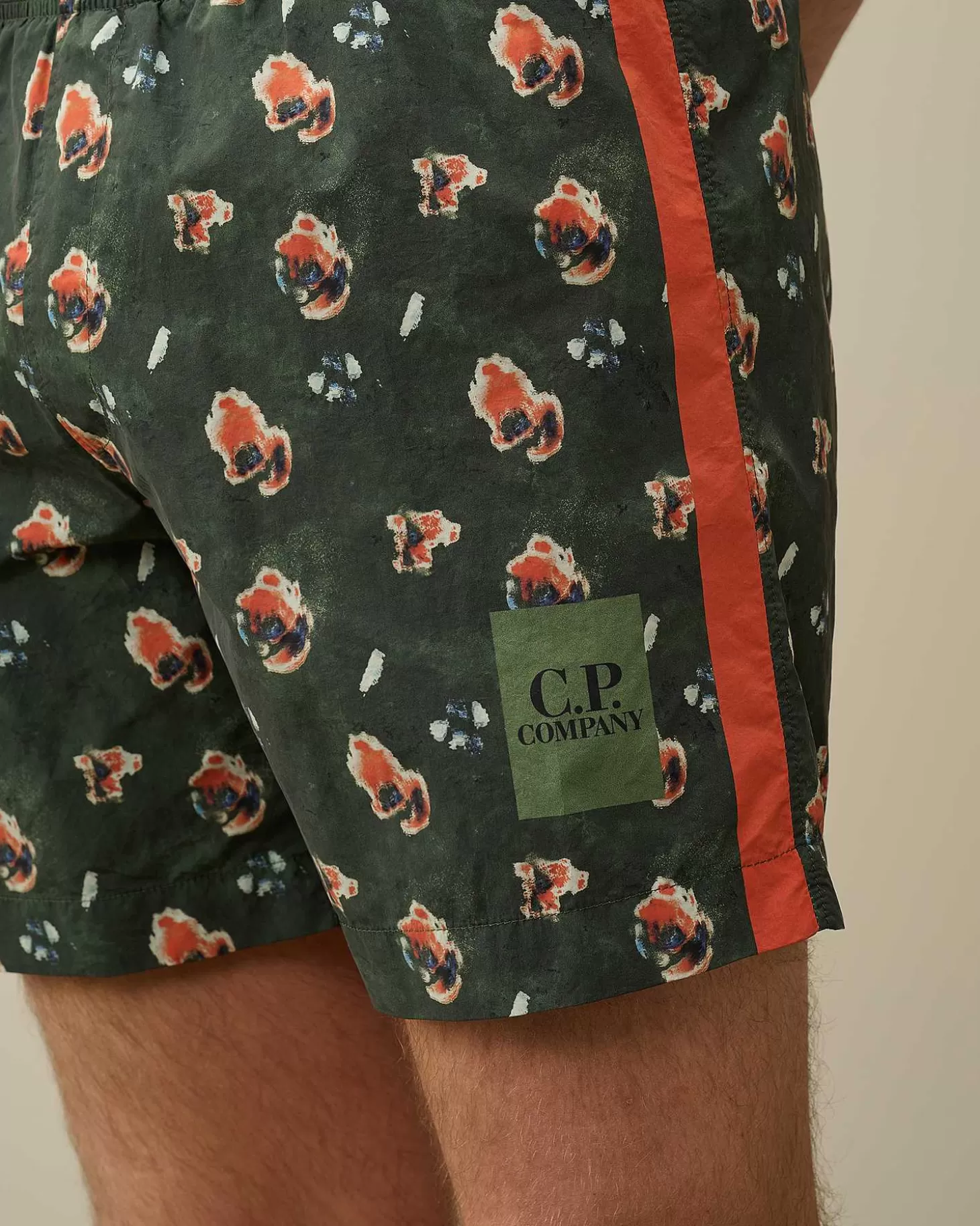 flatt_nylon_sponged_swim_shorts_4.webp Homme C.P. Company Vêtements De Plage^Flatt Nylon Sponged Swim Shorts