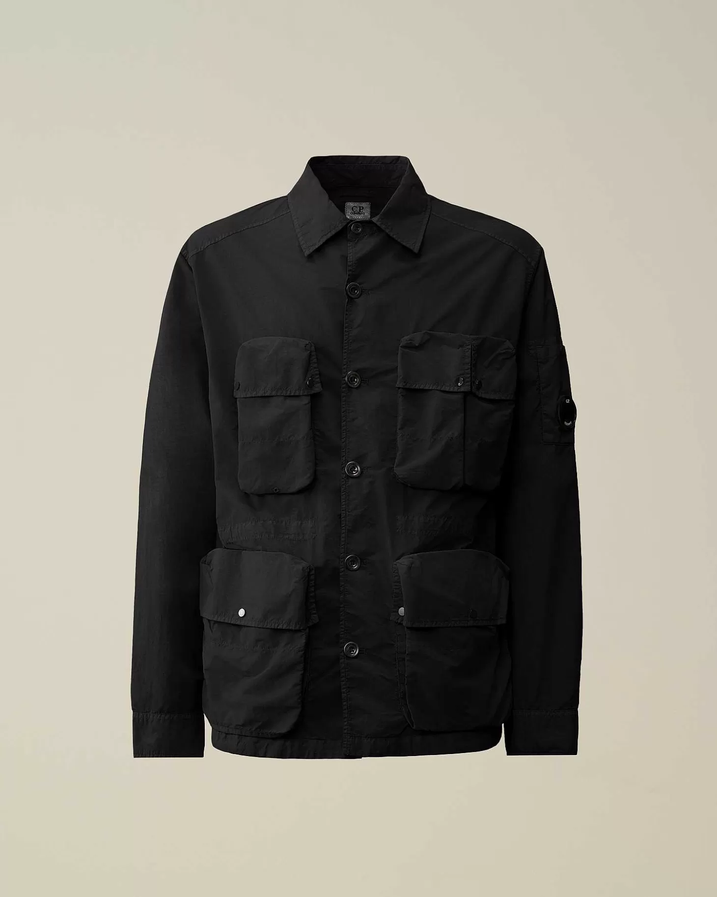 flatt_nylon_utility_overshirt_1-1.webp Homme C.P. Company Surchemises^Flatt Nylon Utility Overshirt