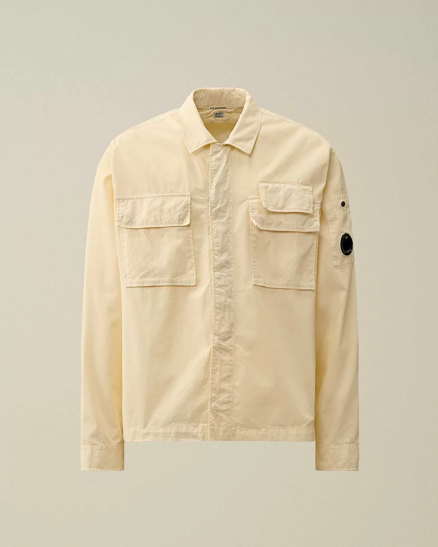 gabardine_shirt_1-1.webp Homme C.P. Company Chemises^Gabardine Shirt
