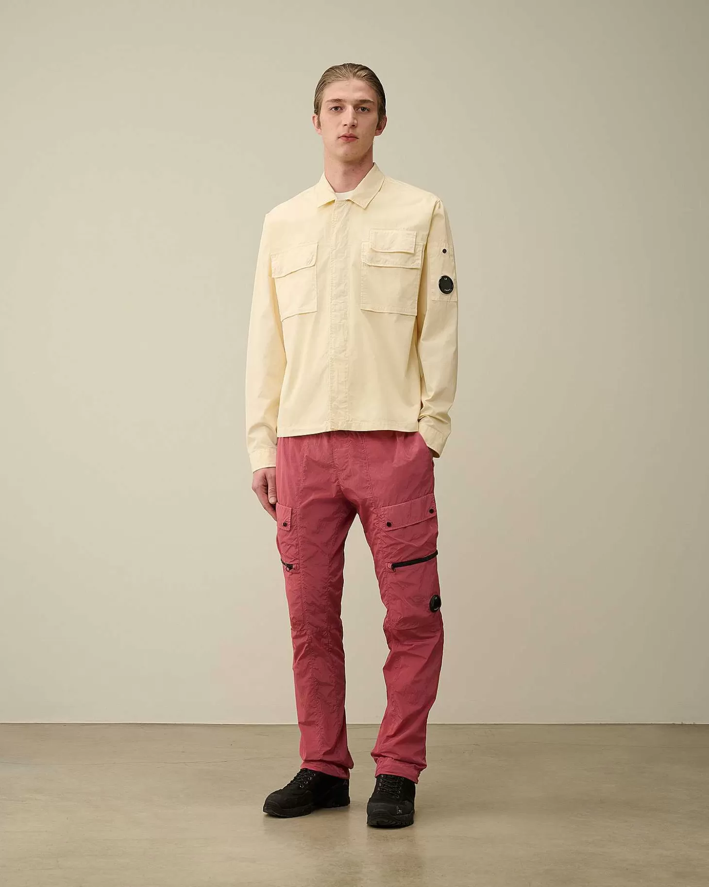 gabardine_shirt_6-1.webp Homme C.P. Company Chemises^Gabardine Shirt