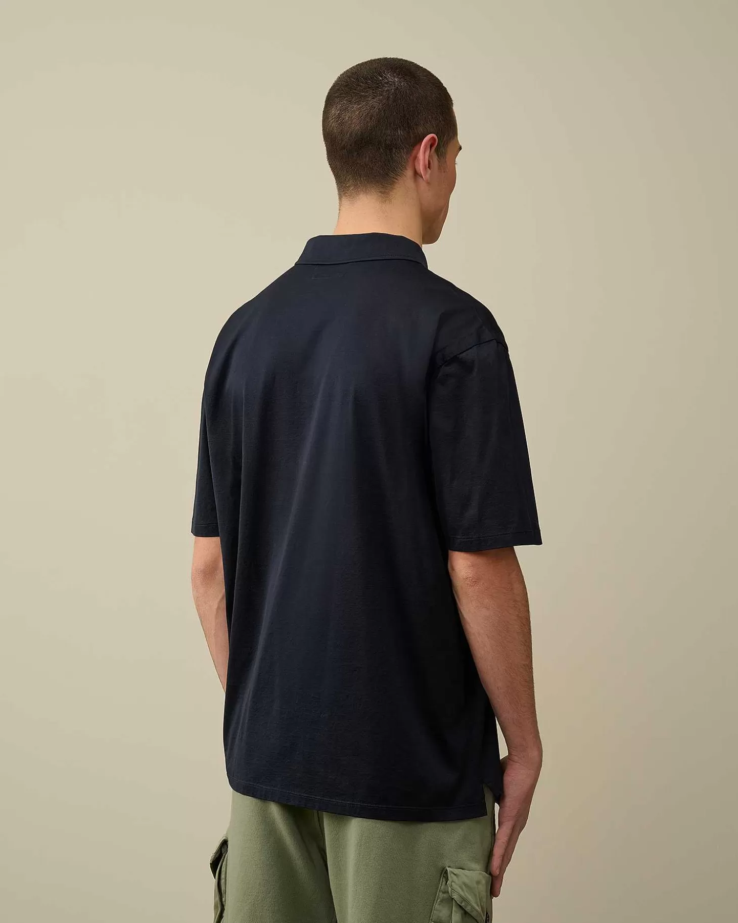 jersey_no_gravity_polo_shirt_3.webp Homme C.P. Company T-Shirts Et Polos^Jersey No Gravity Polo Shirt
