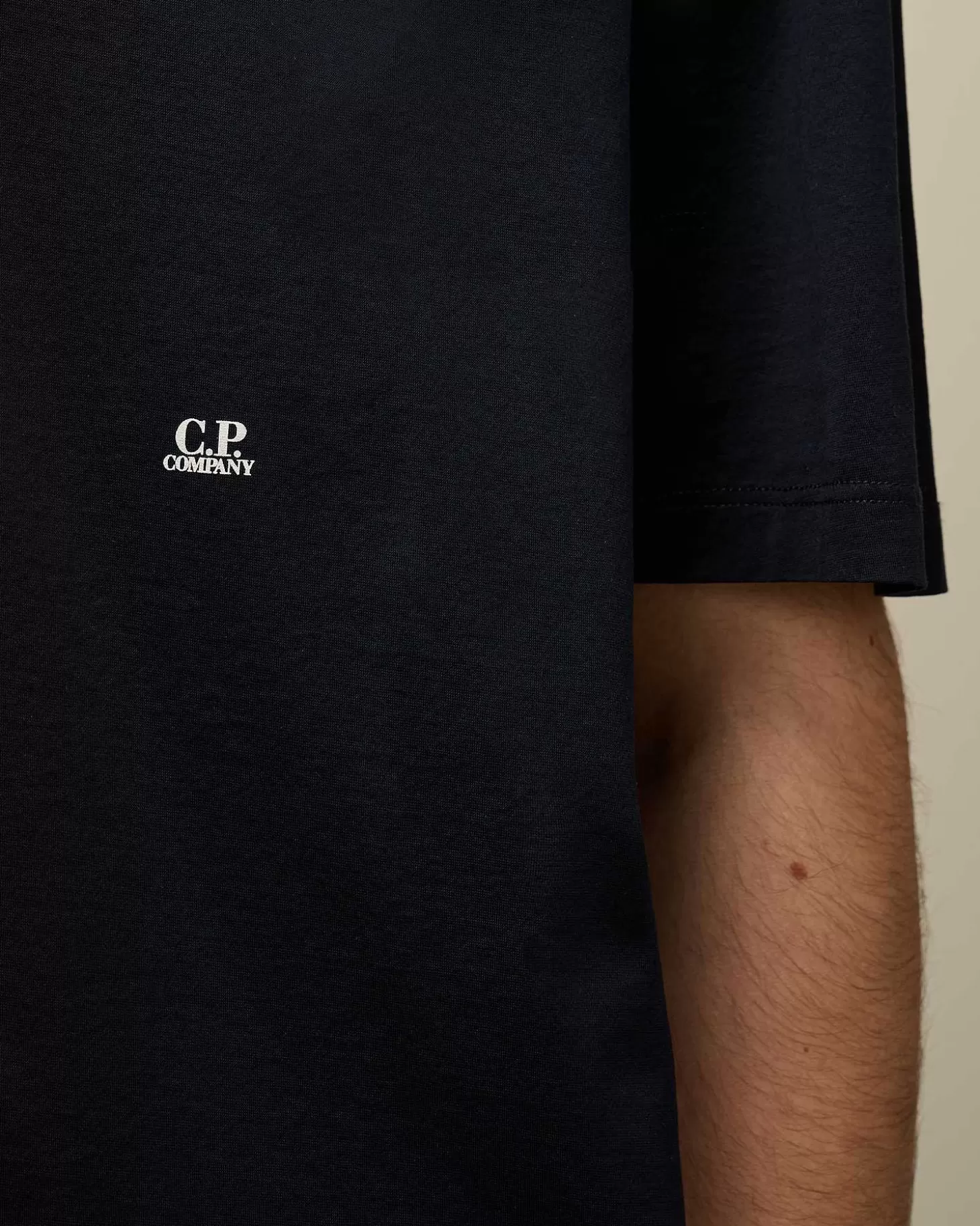 jersey_no_gravity_polo_shirt_4.webp Homme C.P. Company T-Shirts Et Polos^Jersey No Gravity Polo Shirt
