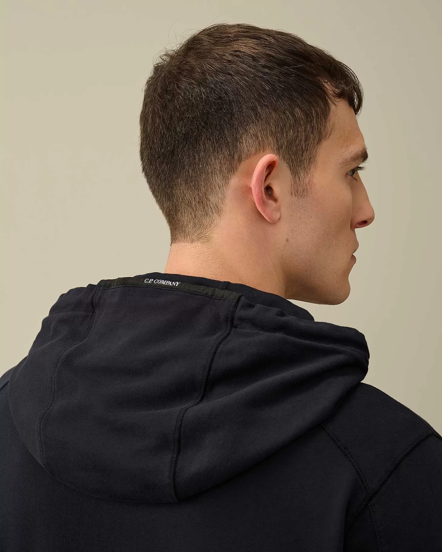 light_fleece_hoodie_4-6.webp Homme C.P. Company Sweat-Shirts^Light Fleece Hoodie