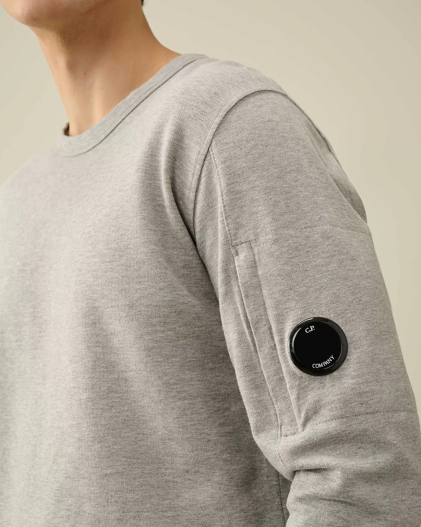 light_fleece_sweatshirt_3-10.webp Homme C.P. Company Sweat-Shirts^Light Fleece Sweatshirt