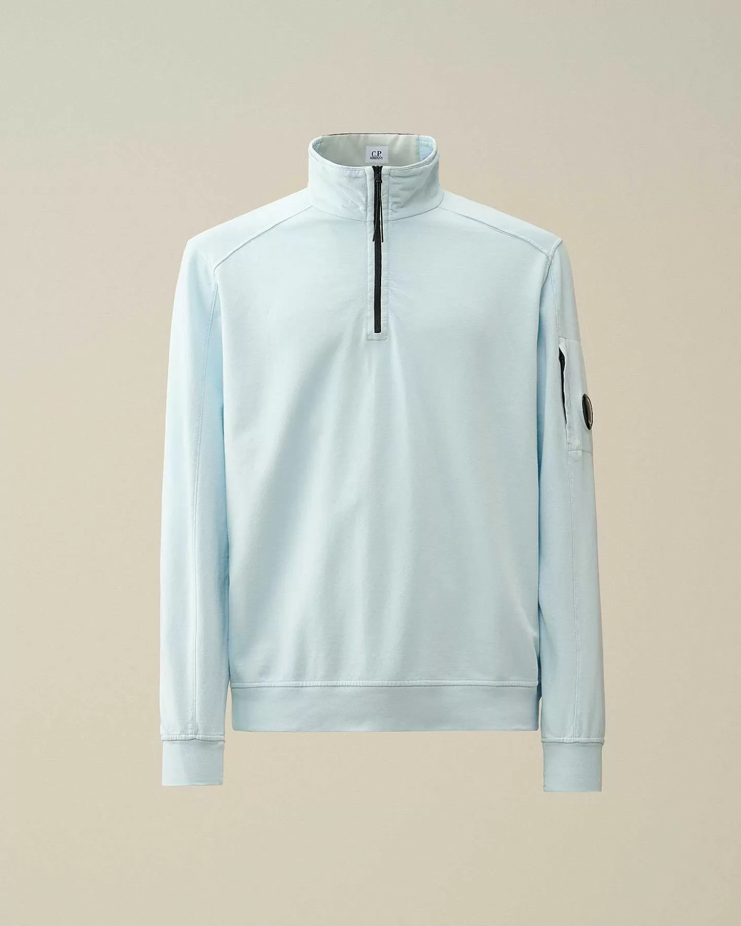light_fleece_zipped_sweatshirt_1-6.webp Homme C.P. Company Sweat-Shirts^Light Fleece Zipped Sweatshirt