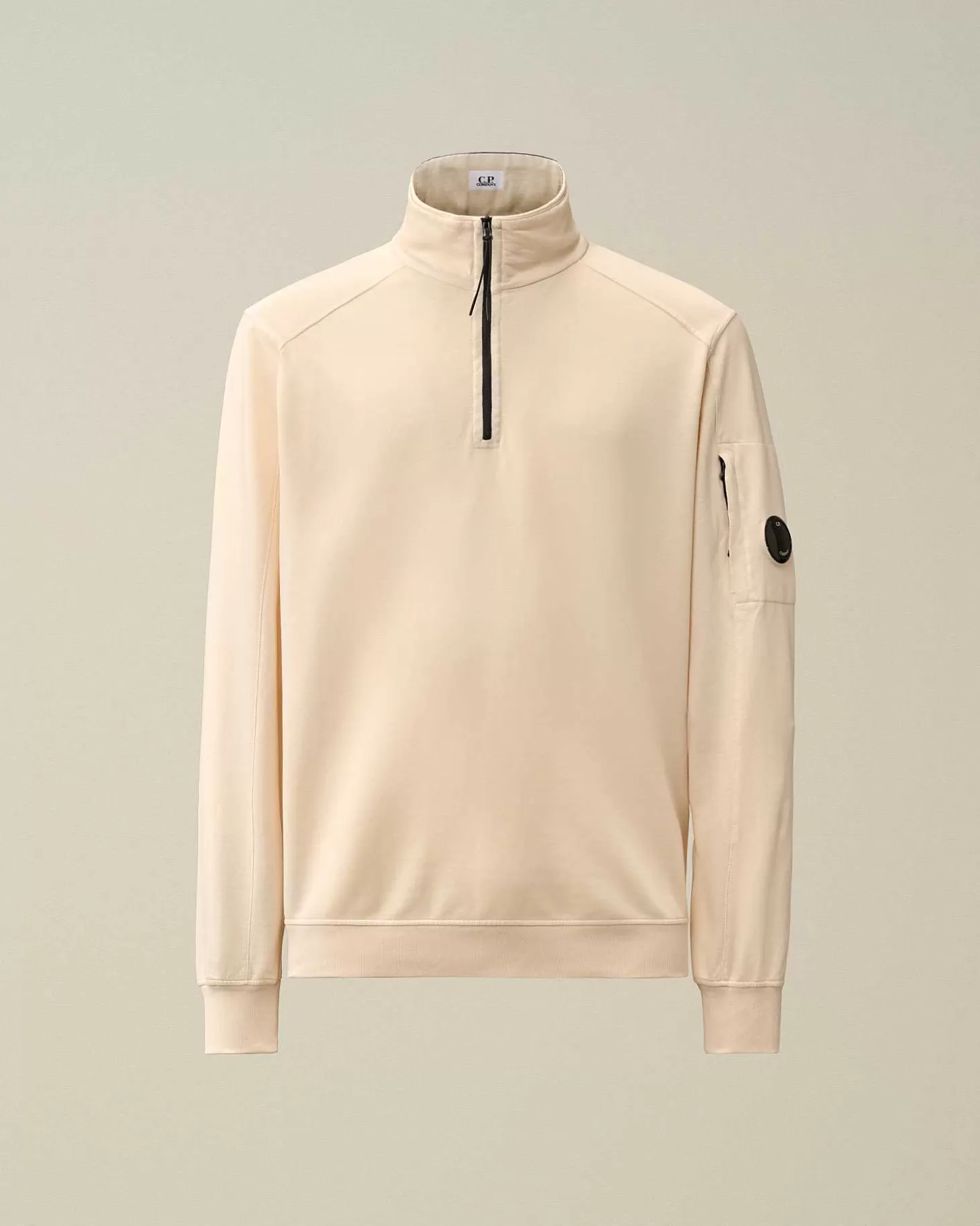 light_fleece_zipped_sweatshirt_1-7.webp Homme C.P. Company Sweat-Shirts^Light Fleece Zipped Sweatshirt
