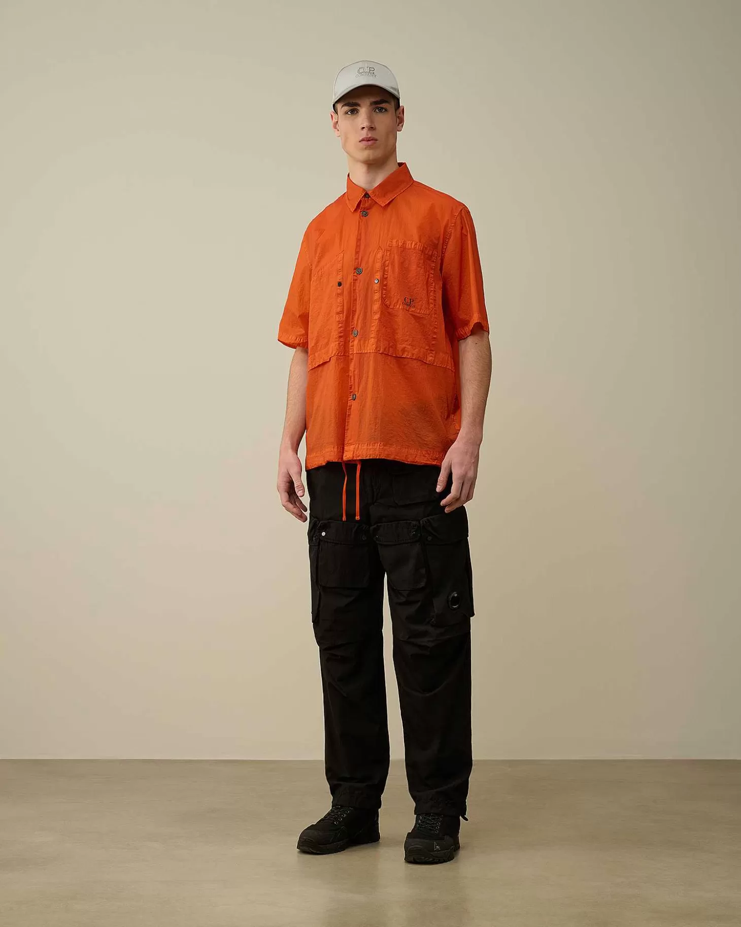 light_microweave_shirt_6.webp Homme C.P. Company Chemises^Light Microweave Shirt