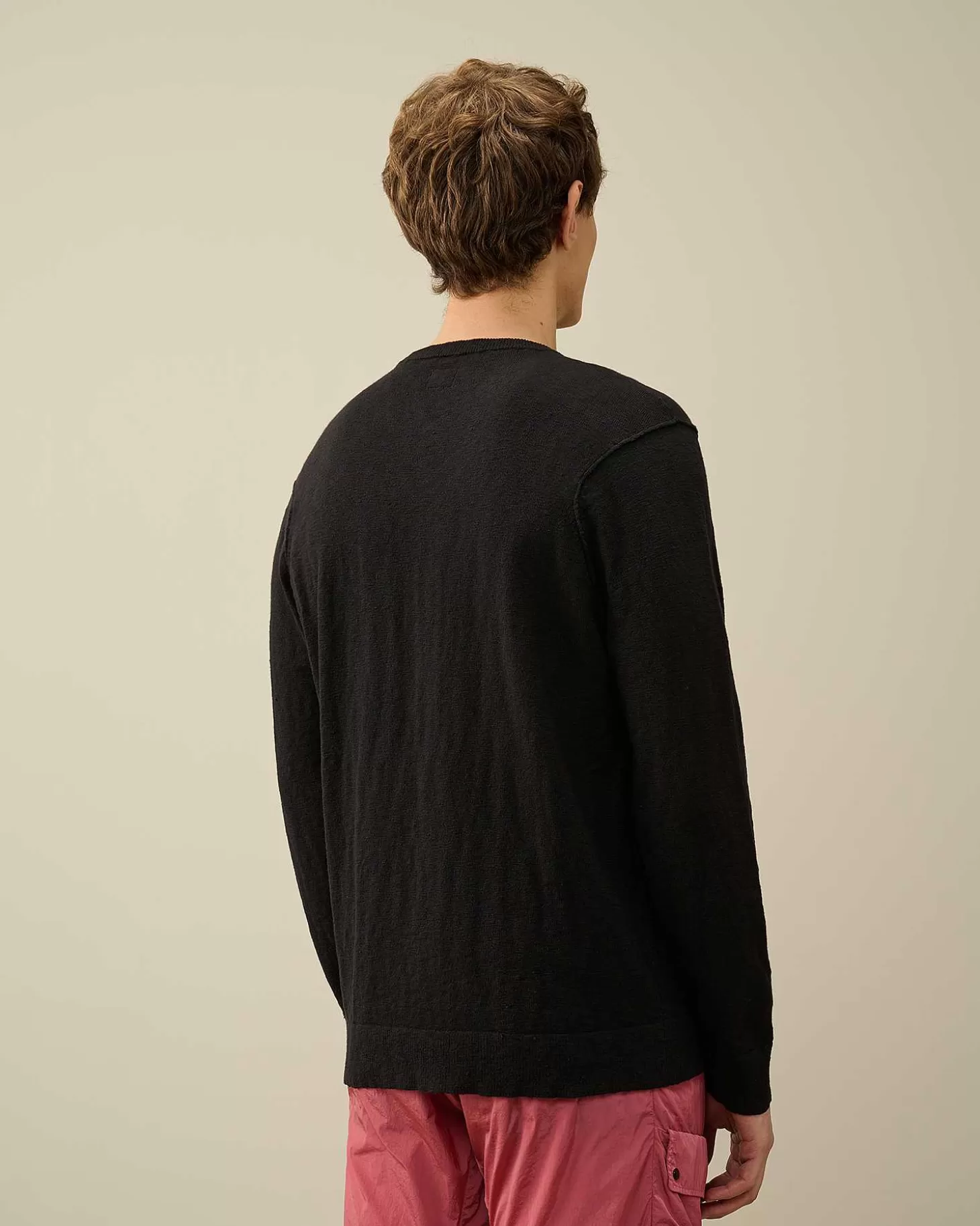 melange_knitwear_jumper_3.webp Homme C.P. Company Pulls^Melange Knitwear Jumper