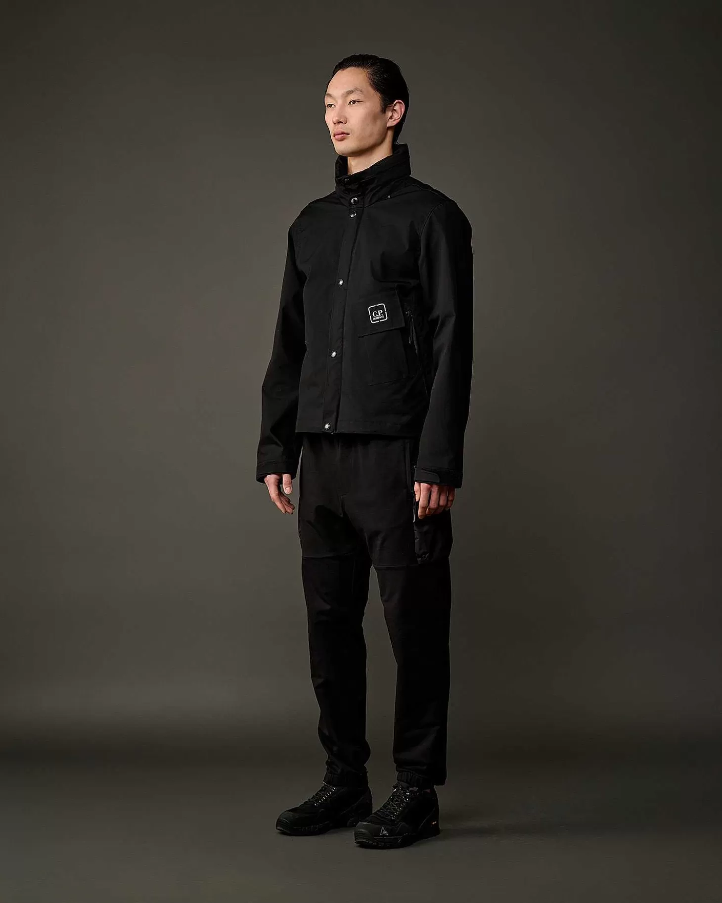 metropolis_series_hyst_stand_collar_jacket_8.webp Homme C.P. Company Metropolis Series^Metropolis Series Hyst Stand Collar Jacket