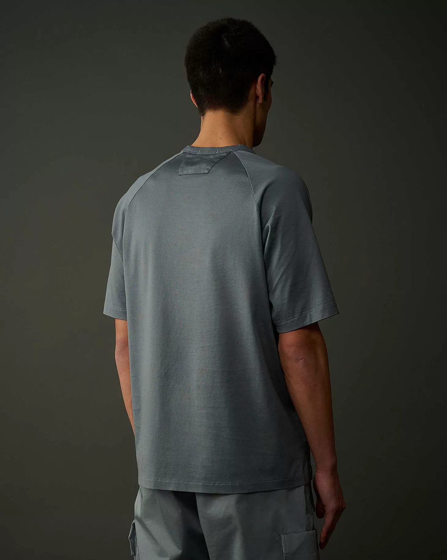 metropolis_series_mercerized_jersey_logo_tshirt_3.webp Homme C.P. Company Metropolis Series^Metropolis Series Mercerized Jersey Logo T-Shirt