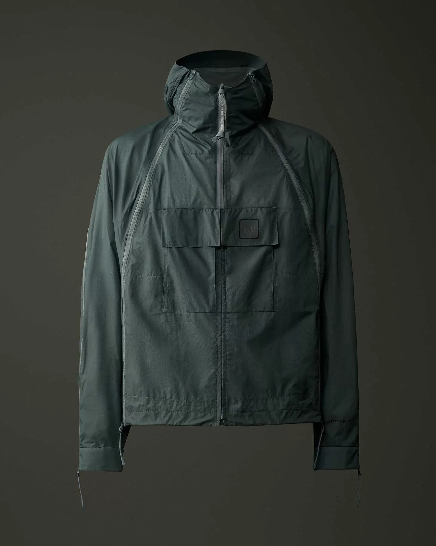 metropolis_series_pertex_hooded_bloom_jacket_1.webp Homme C.P. Company Metropolis Series^Metropolis Series Pertex Hooded Bloom Jacket