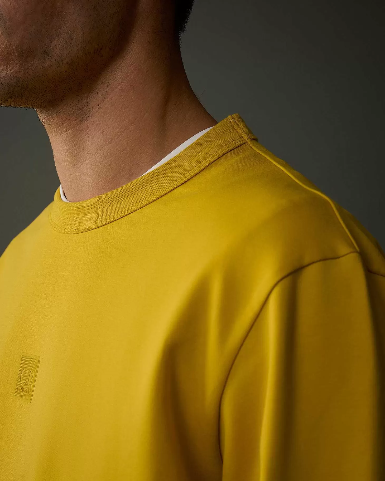 metropolis_series_stretch_fleece_logo_sweatshirt_5-1.webp Homme C.P. Company Metropolis Series^Metropolis Series Stretch Fleece Logo Sweatshirt