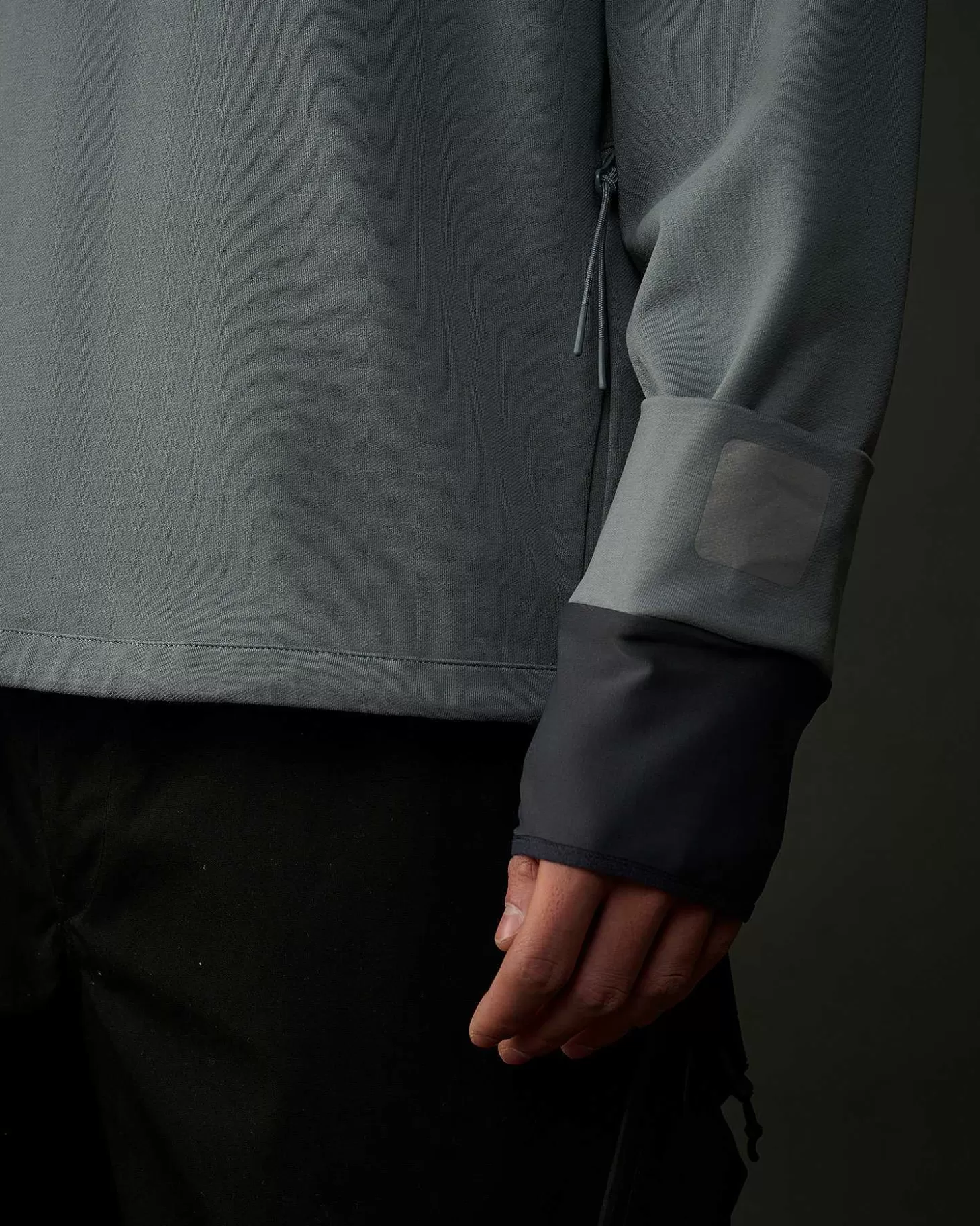 metropolis_series_stretch_fleece_sweatshirt_4.webp Homme C.P. Company Metropolis Series^Metropolis Series Stretch Fleece Sweatshirt