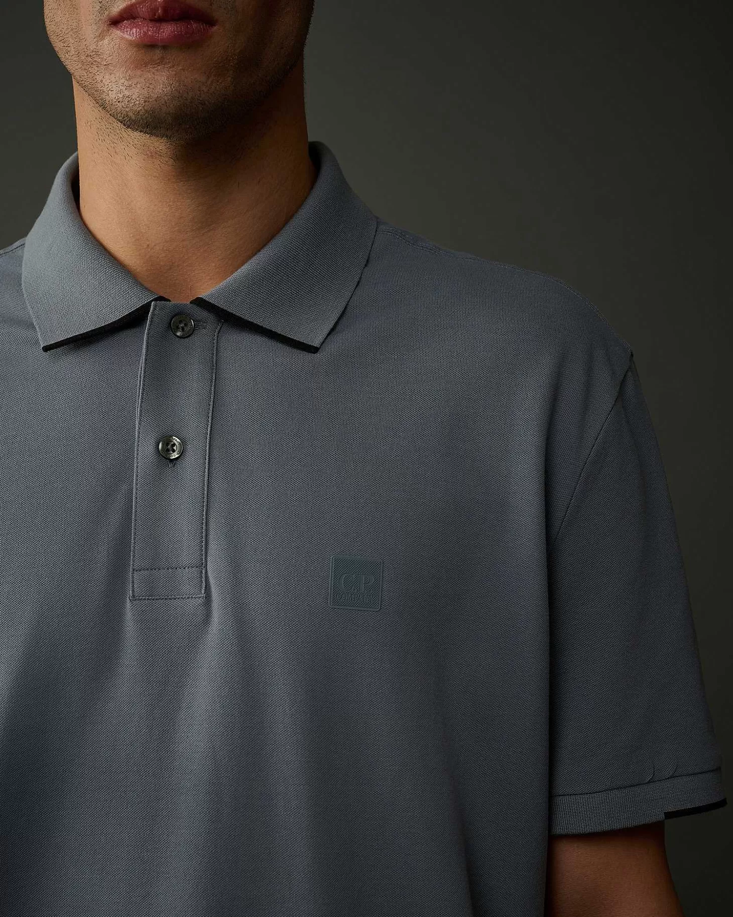metropolis_series_stretch_piquet_polo_shirt_4-1.webp Homme C.P. Company Metropolis Series^Metropolis Series Stretch Piquet Polo Shirt