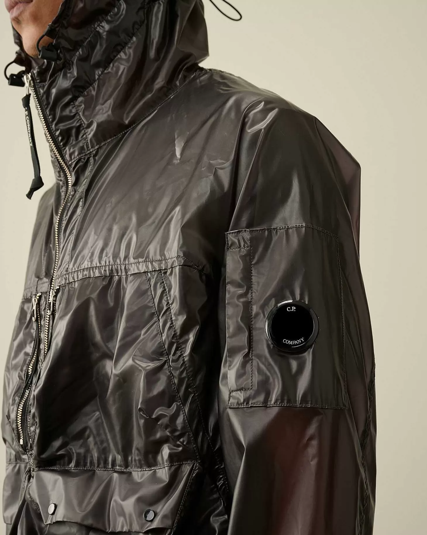 pium_hooded_jacket_5.webp Homme C.P. Company Vestes Et Manteaux^Pium Hooded Jacket