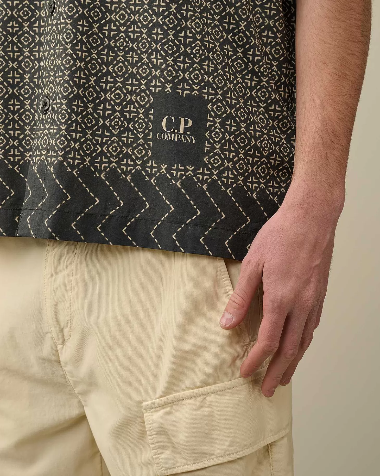 popeline_baja_print_shirt_4.webp Homme C.P. Company Chemises^Popeline Baja Print Shirt