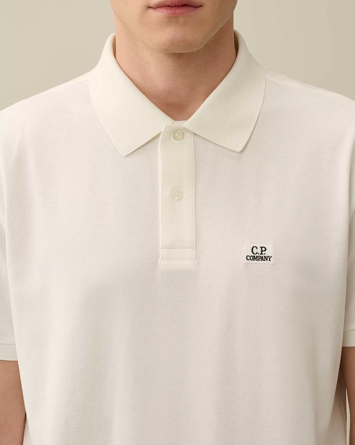 stretch_piquet_regular_polo_shirt_4.webp Homme C.P. Company T-Shirts Et Polos^Stretch Piquet Regular Polo Shirt