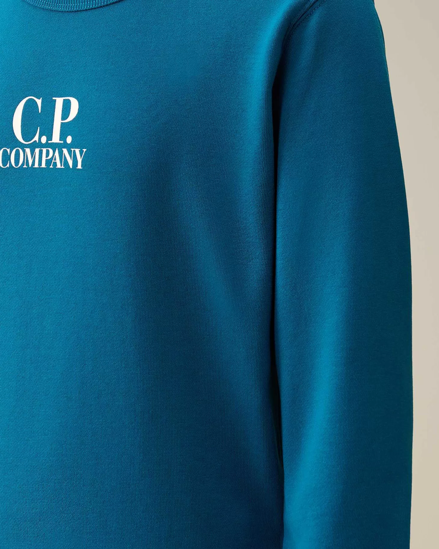u16_basic_fleece_logo_sweatshirt_4-1.webp Kids C.P. Company Vêtements 4-8 Ans^U16 Basic Fleece Logo Sweatshirt