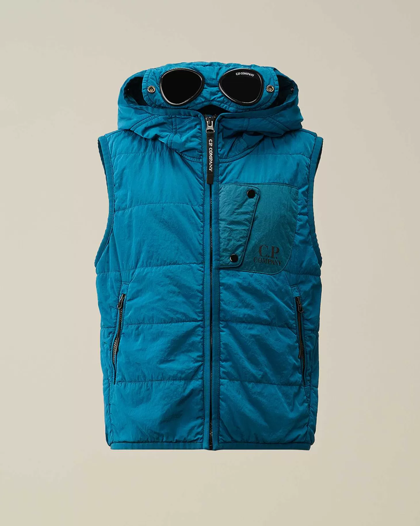 u16_chromer_padded_goggle_vest_2-1.webp Kids C.P. Company Vêtements 10-14 Ans^U16 Chrome-R Padded Goggle Vest