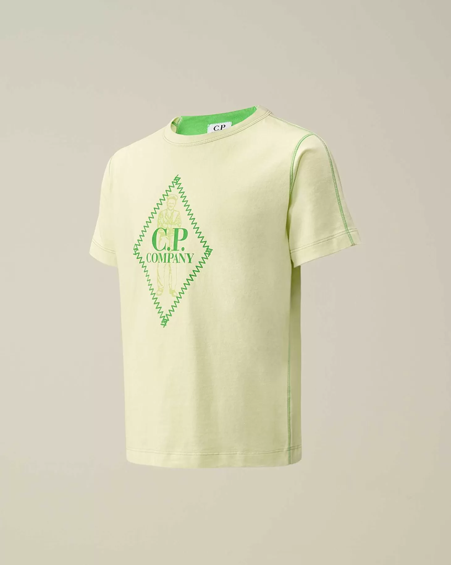 u16_cotton_jersey_301_british_sailor_tshirt_1-8.webp Kids C.P. Company Vêtements 10-14 Ans^U16 Cotton Jersey 30/1 British Sailor T-Shirt