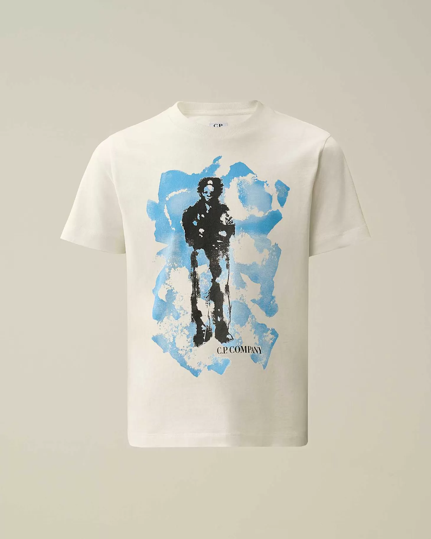 u16_cotton_jersey_301_graphic_tshirt_2-9.webp Kids C.P. Company Vêtements 10-14 Ans^U16 Cotton Jersey 30/1 Graphic T-Shirt