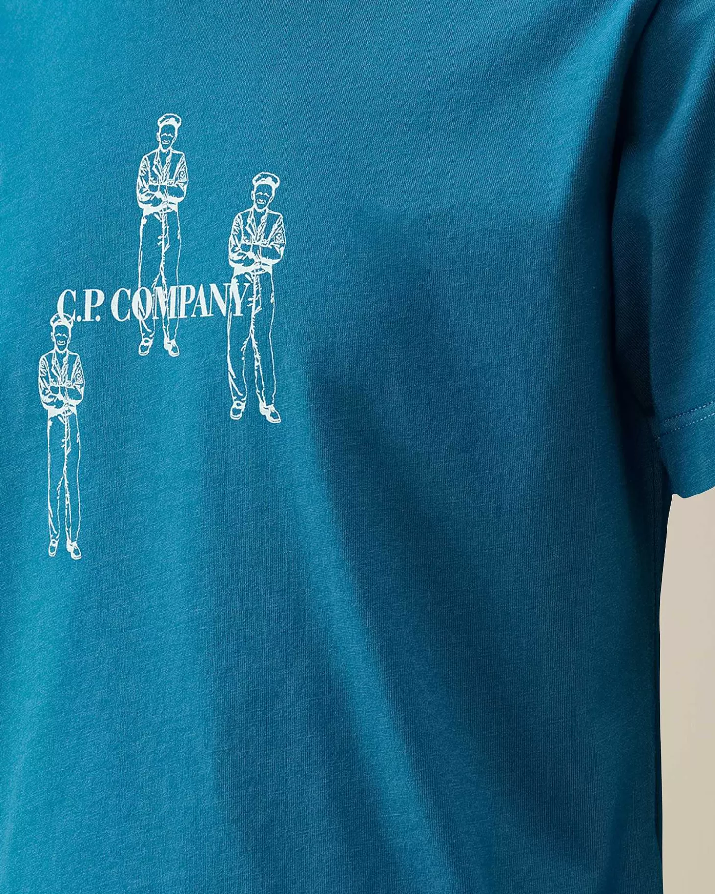 u16_cotton_jersey_301_graphic_tshirt_4-2.webp Kids C.P. Company Vêtements 2-3 Ans^U16 Cotton Jersey 30/1 Graphic T-Shirt