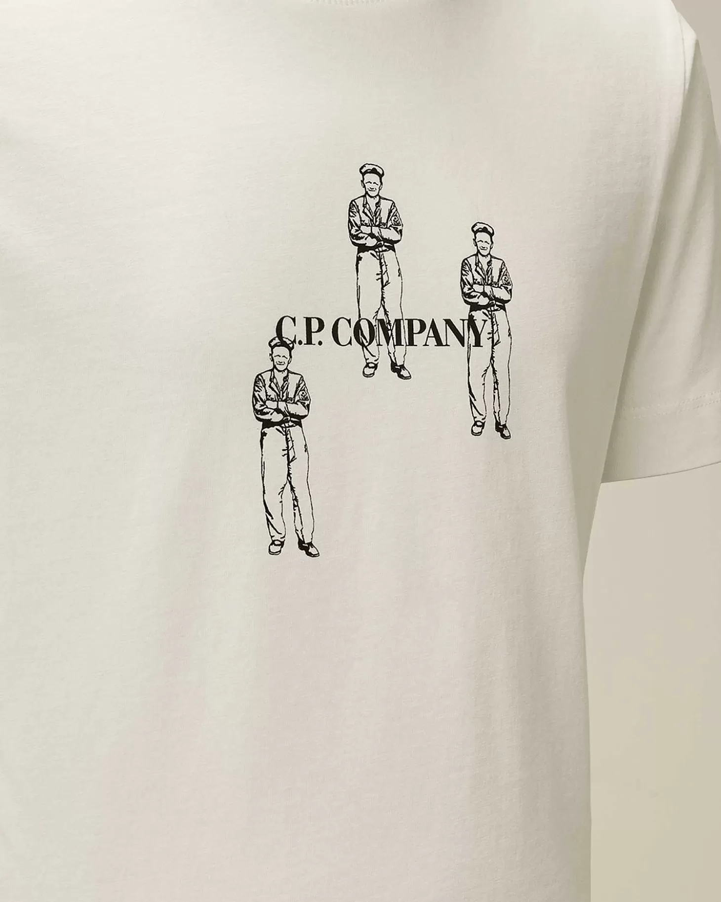 u16_cotton_jersey_301_graphic_tshirt_4.webp Kids C.P. Company Vêtements 2-3 Ans^U16 Cotton Jersey 30/1 Graphic T-Shirt